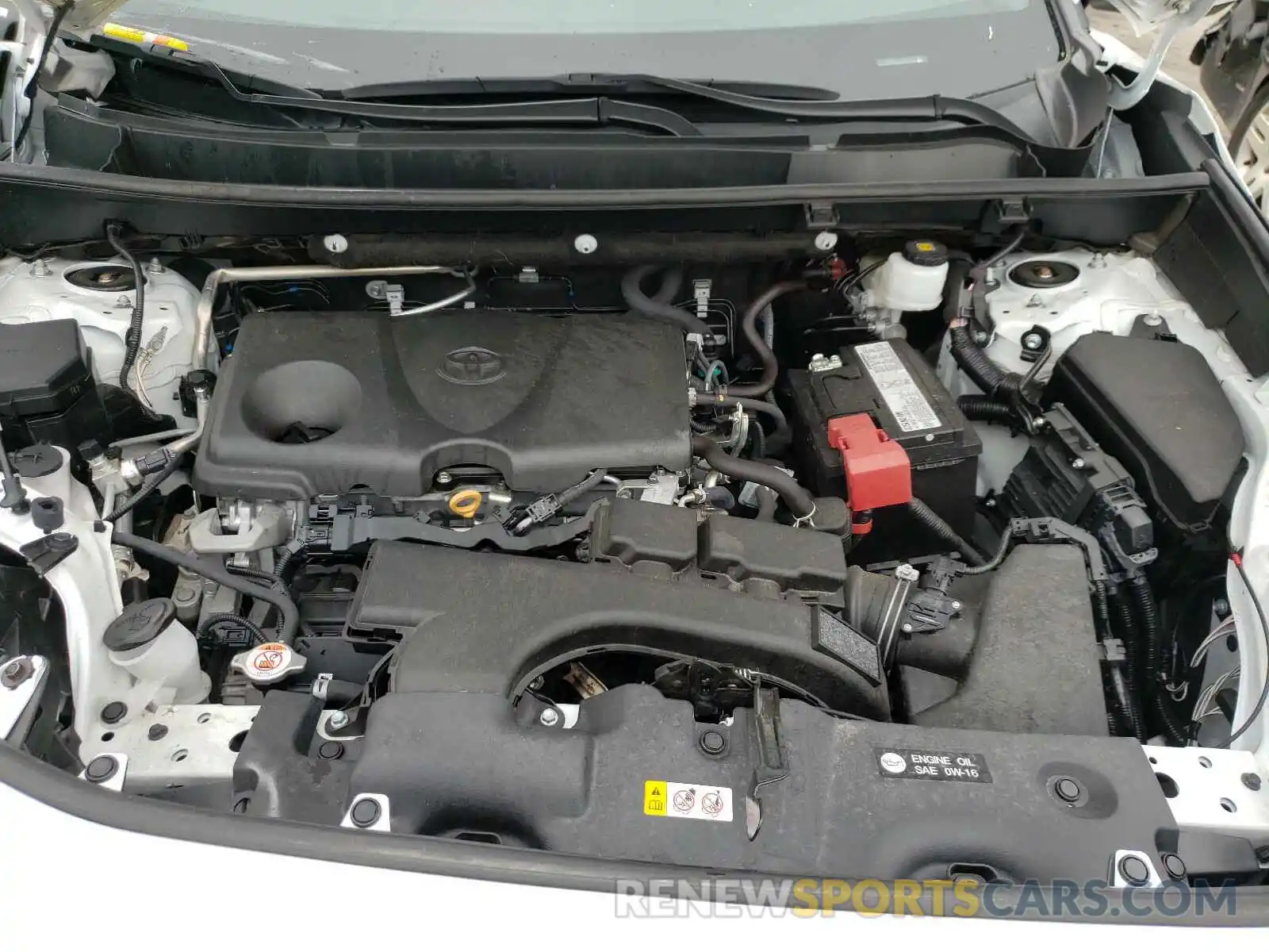 7 Фотография поврежденного автомобиля 2T3H1RFV5KW047837 TOYOTA RAV4 2019