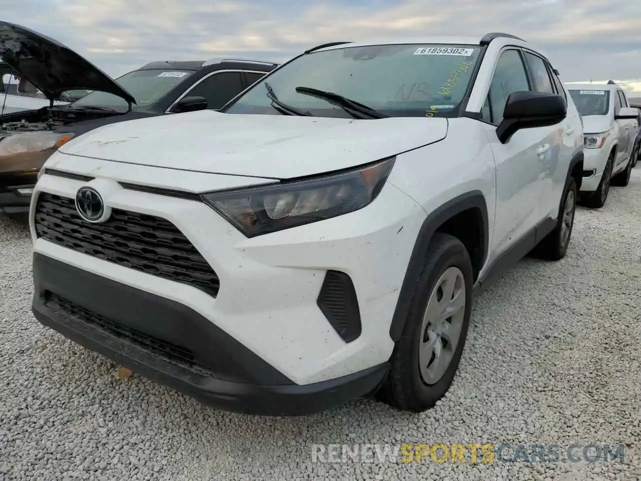 2 Фотография поврежденного автомобиля 2T3H1RFV5KW048244 TOYOTA RAV4 2019