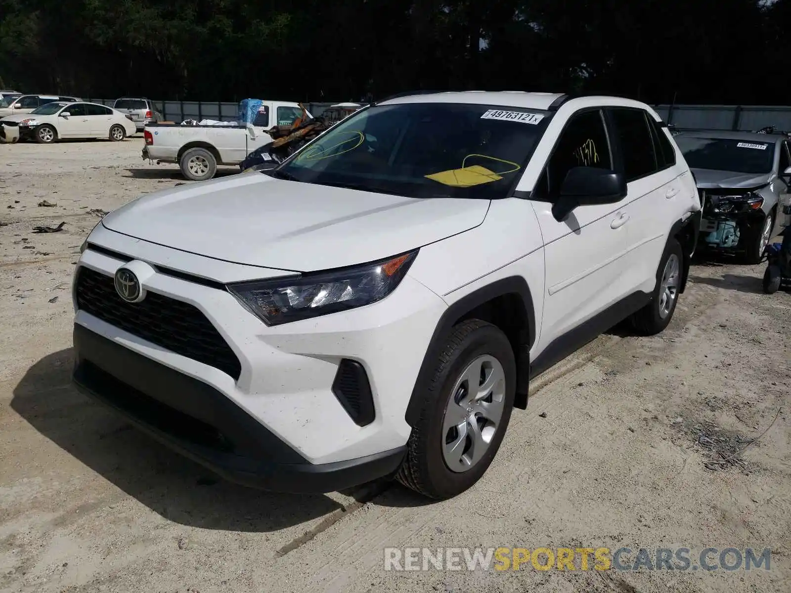 2 Фотография поврежденного автомобиля 2T3H1RFV5KW049216 TOYOTA RAV4 2019