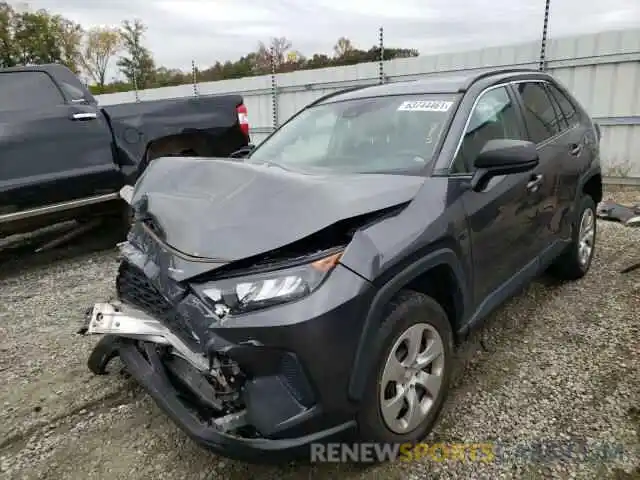 2 Фотография поврежденного автомобиля 2T3H1RFV6KC001225 TOYOTA RAV4 2019