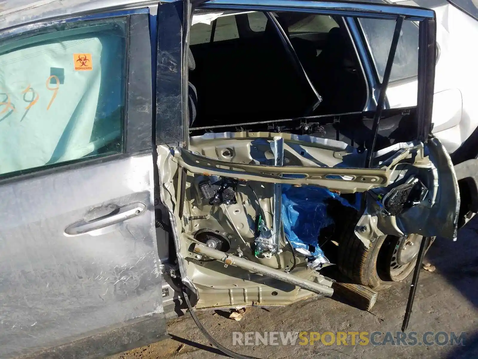 9 Photograph of a damaged car 2T3H1RFV6KC001774 TOYOTA RAV4 2019