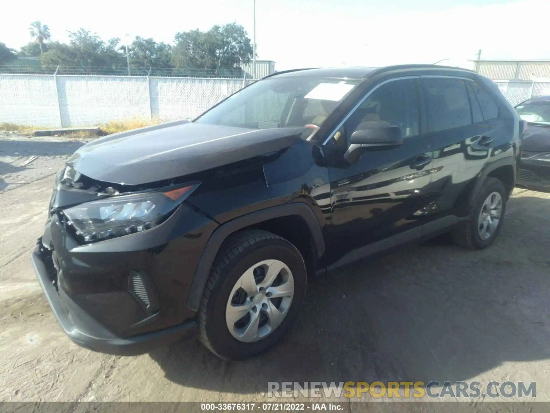 2 Фотография поврежденного автомобиля 2T3H1RFV6KC014007 TOYOTA RAV4 2019