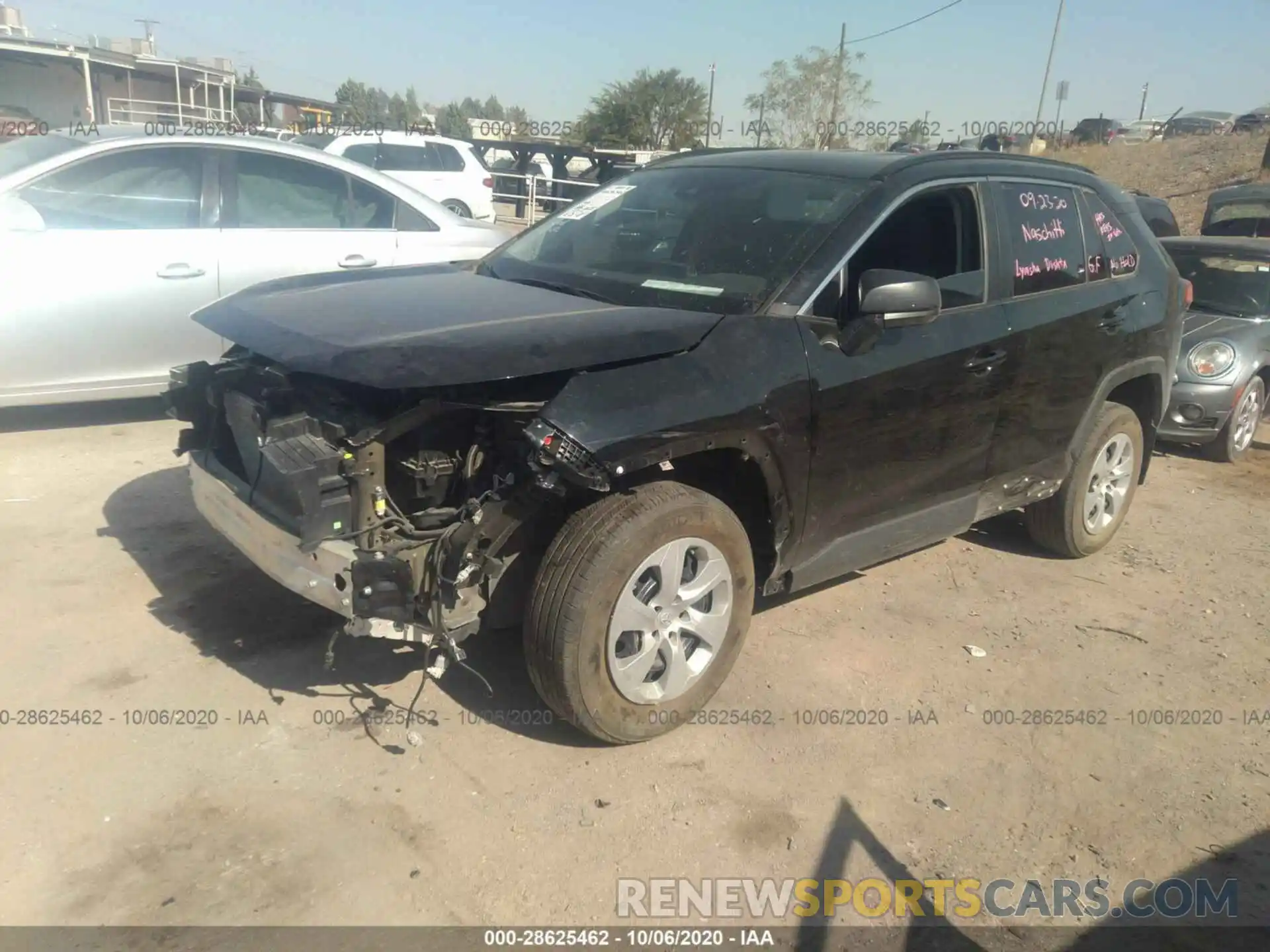 2 Фотография поврежденного автомобиля 2T3H1RFV6KC017845 TOYOTA RAV4 2019