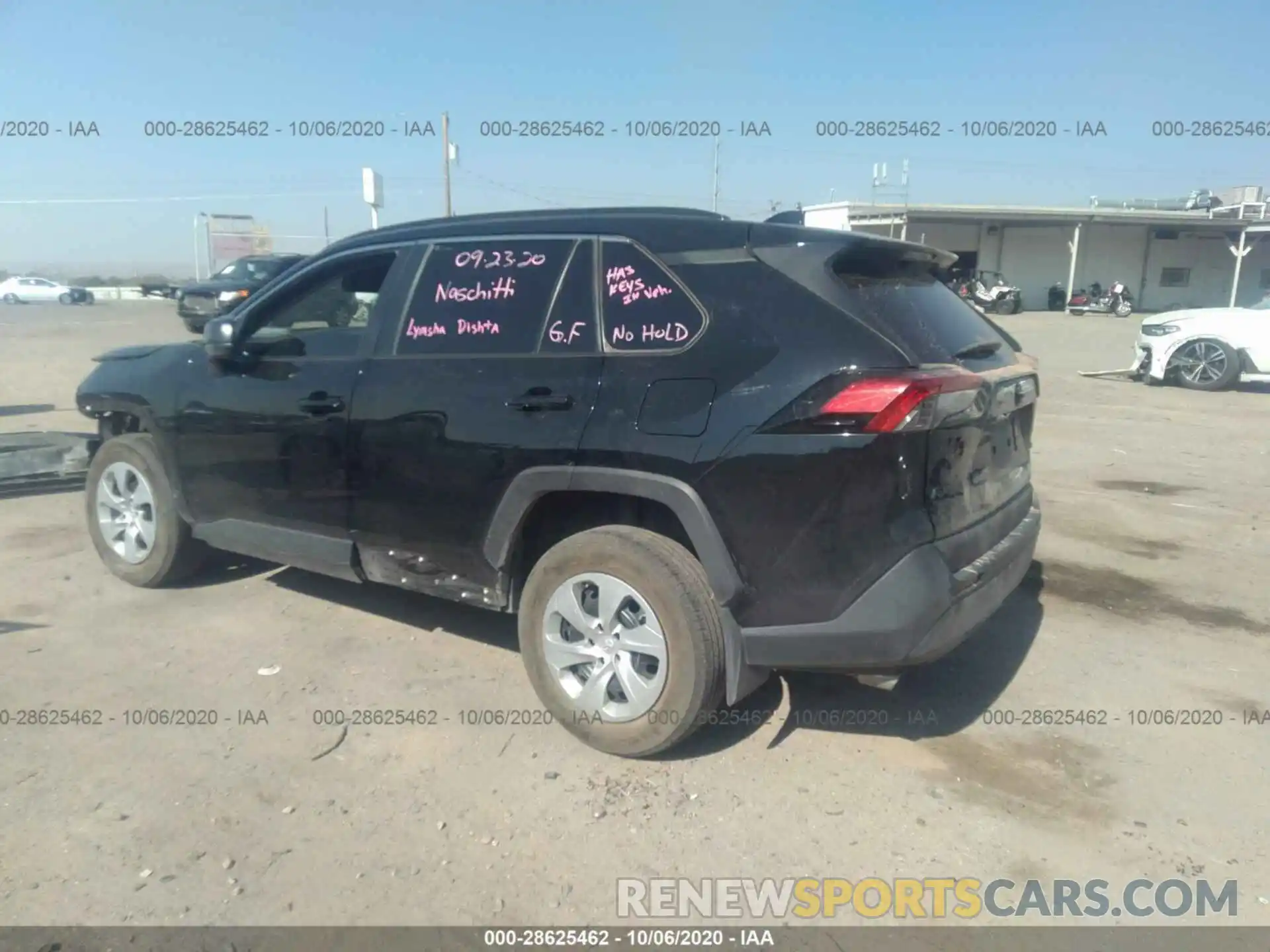 3 Фотография поврежденного автомобиля 2T3H1RFV6KC017845 TOYOTA RAV4 2019