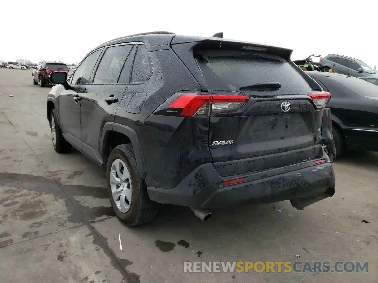 3 Photograph of a damaged car 2T3H1RFV6KC019689 TOYOTA RAV4 2019