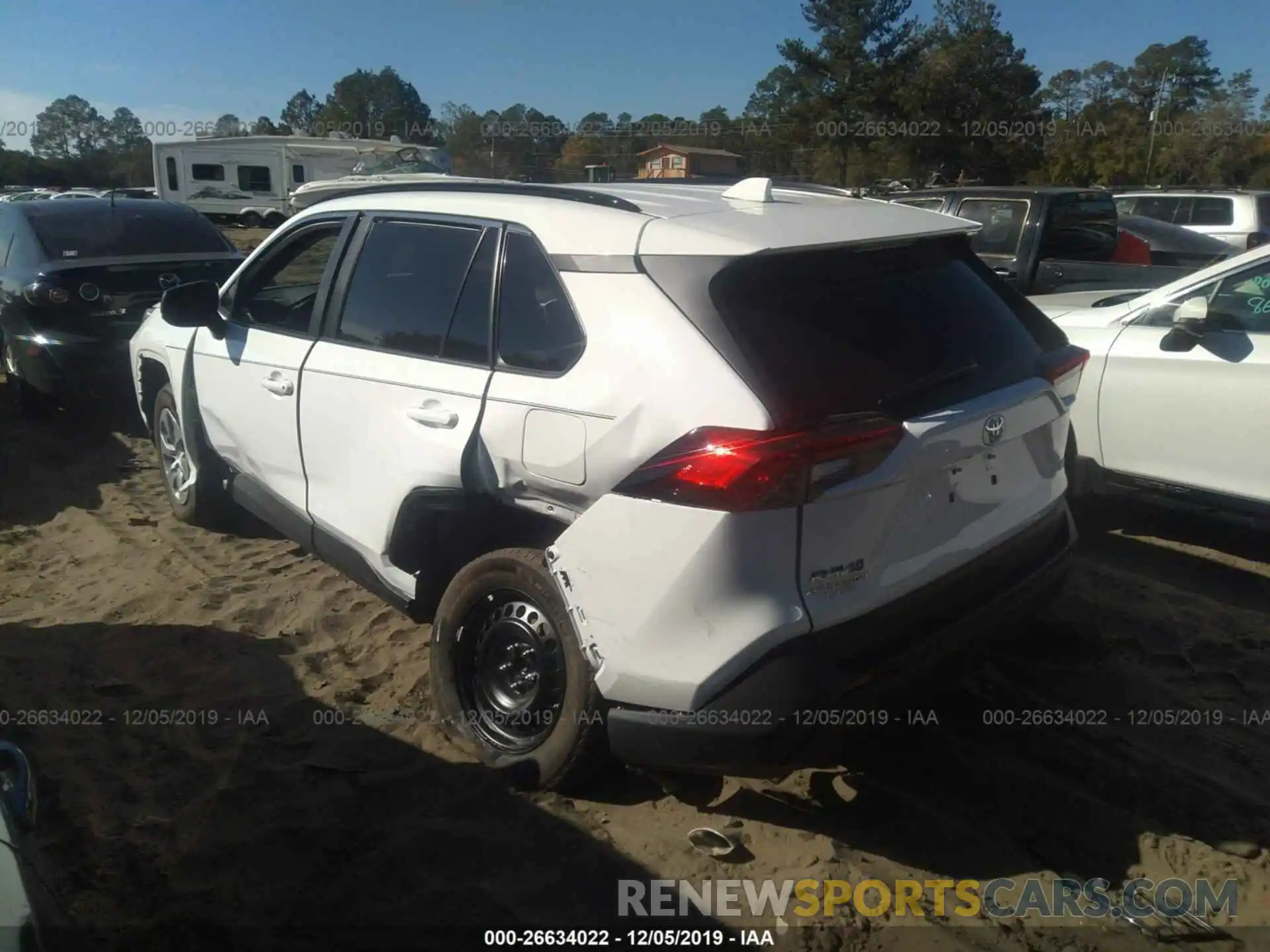 3 Photograph of a damaged car 2T3H1RFV6KC020759 TOYOTA RAV4 2019