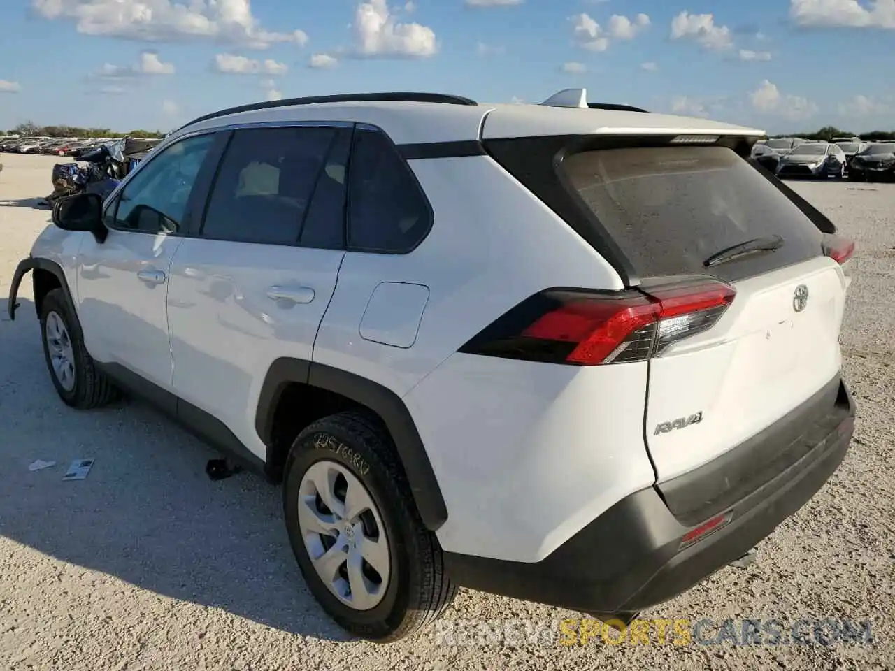 3 Photograph of a damaged car 2T3H1RFV6KC021846 TOYOTA RAV4 2019