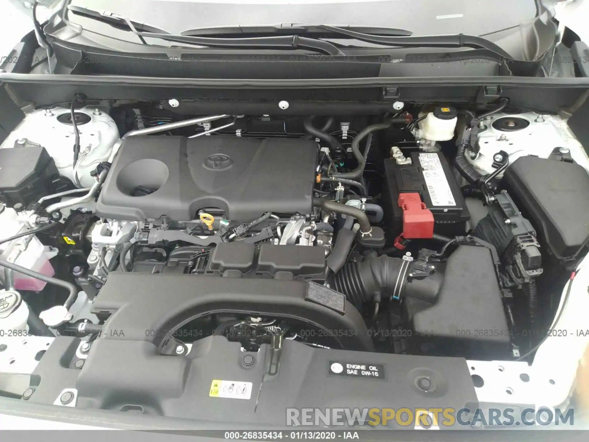 10 Фотография поврежденного автомобиля 2T3H1RFV6KC031759 TOYOTA RAV4 2019