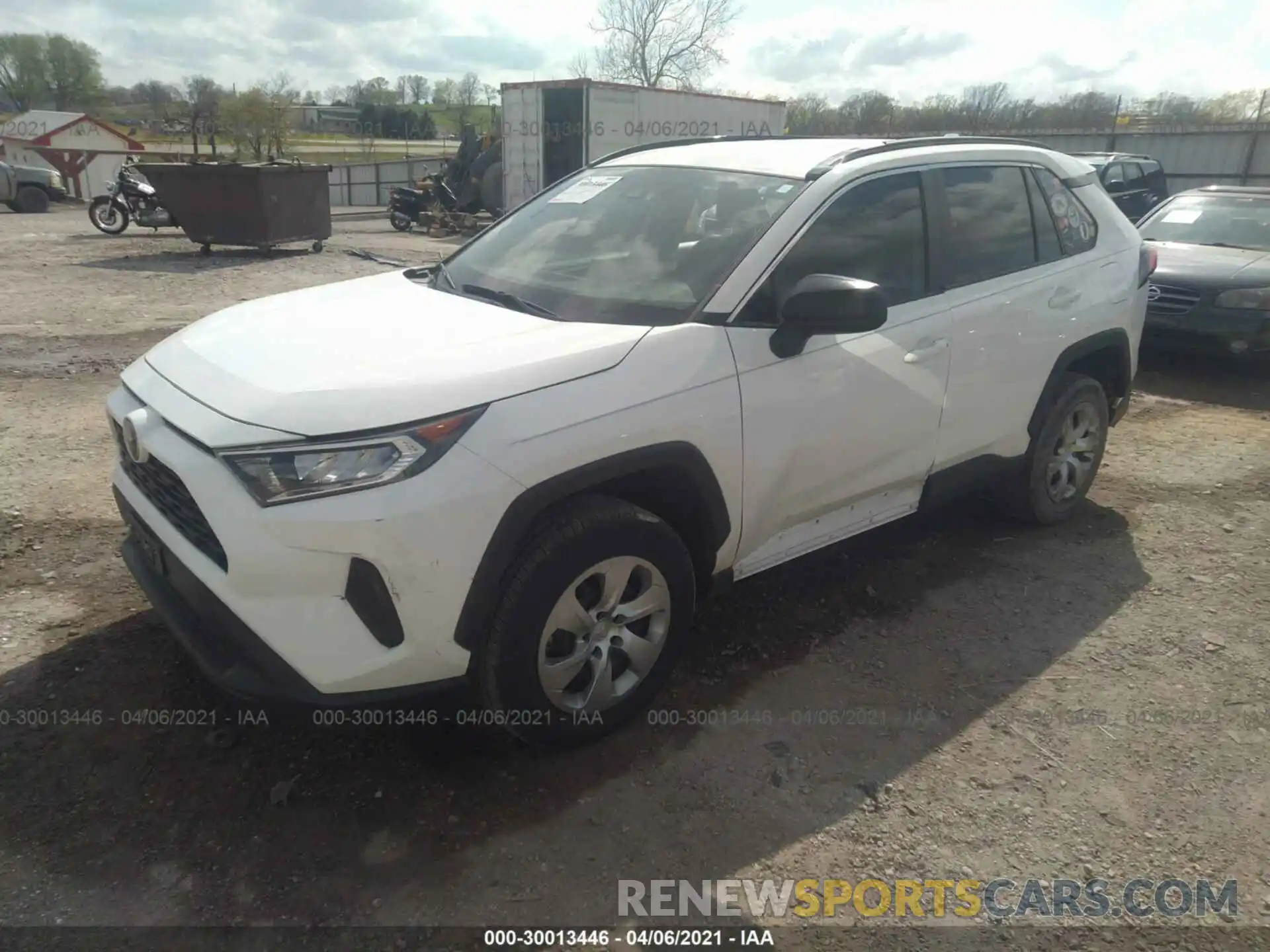 2 Фотография поврежденного автомобиля 2T3H1RFV6KW003264 TOYOTA RAV4 2019