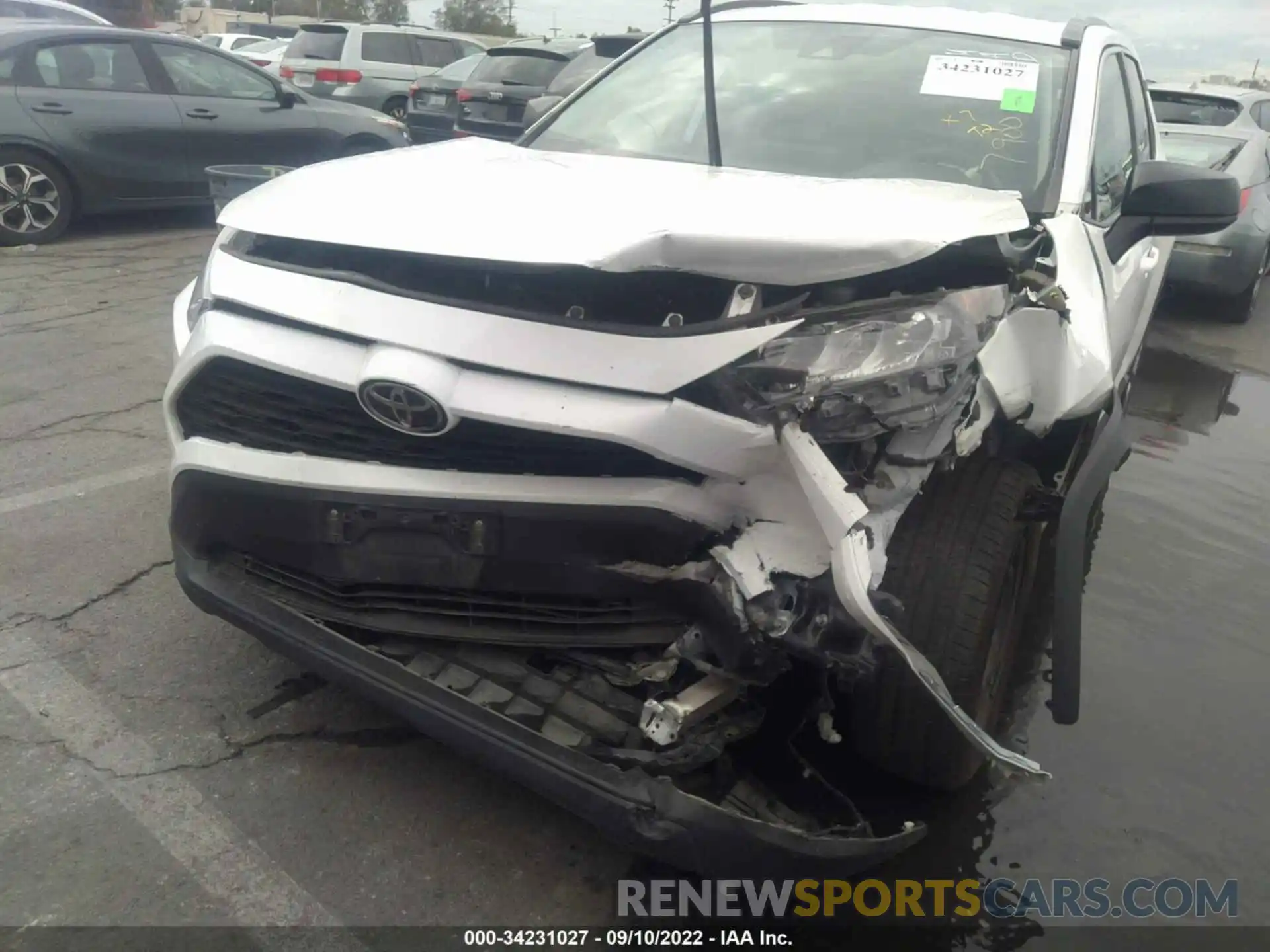 6 Photograph of a damaged car 2T3H1RFV6KW007900 TOYOTA RAV4 2019