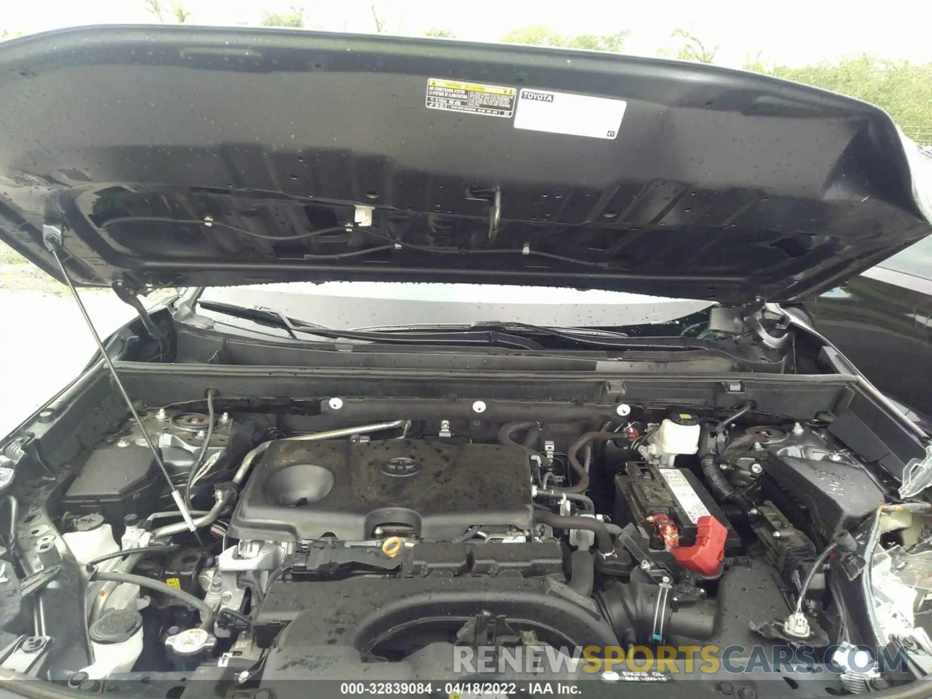 10 Фотография поврежденного автомобиля 2T3H1RFV6KW008447 TOYOTA RAV4 2019