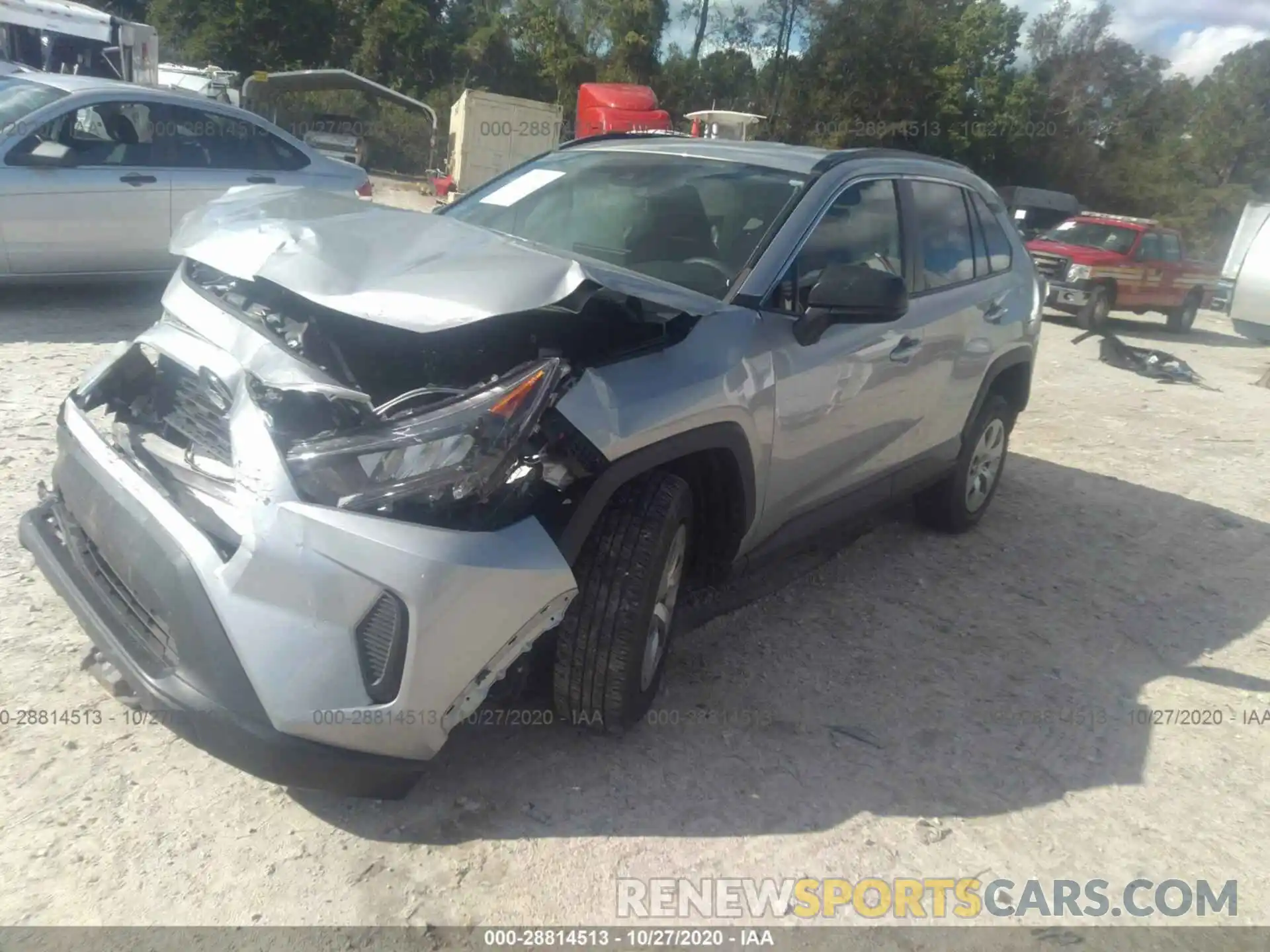 2 Photograph of a damaged car 2T3H1RFV6KW011770 TOYOTA RAV4 2019