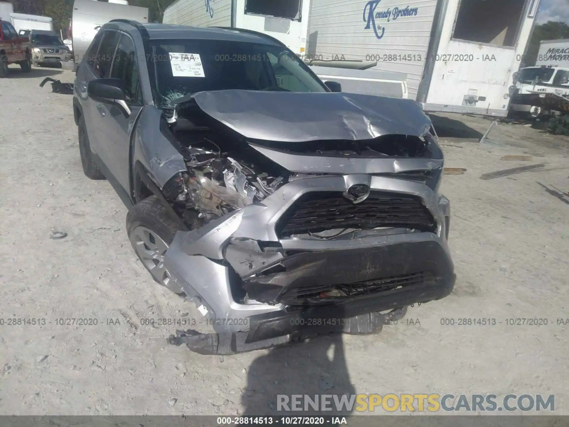 6 Photograph of a damaged car 2T3H1RFV6KW011770 TOYOTA RAV4 2019