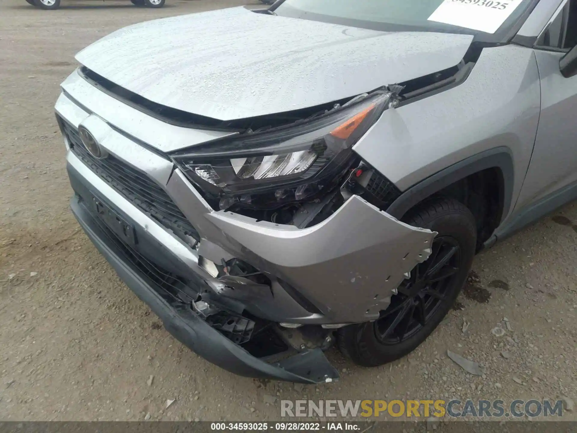 6 Photograph of a damaged car 2T3H1RFV6KW011977 TOYOTA RAV4 2019