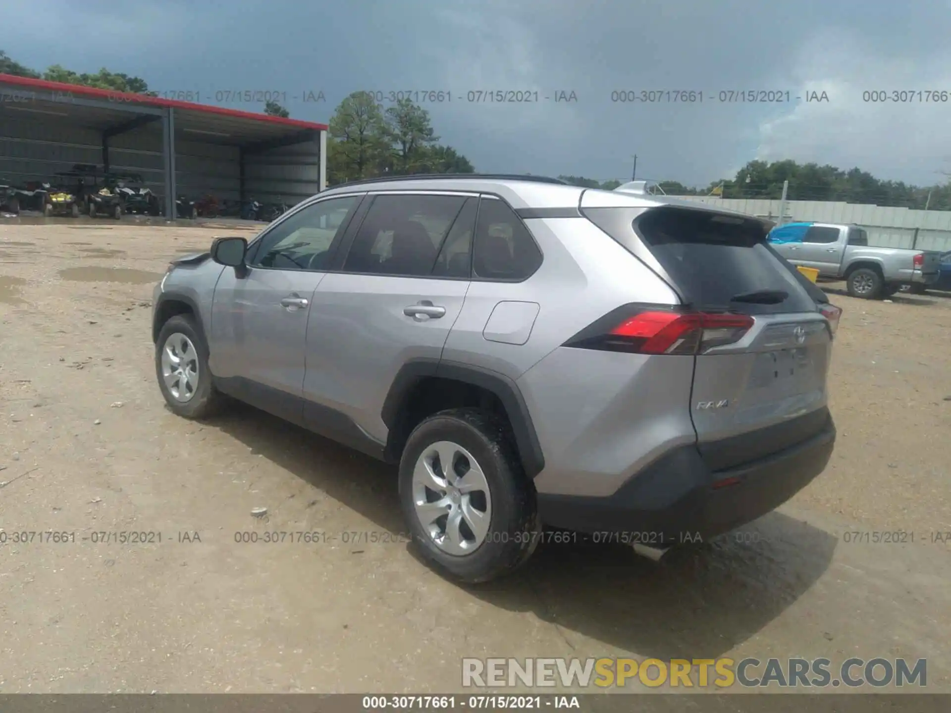 3 Фотография поврежденного автомобиля 2T3H1RFV6KW019111 TOYOTA RAV4 2019