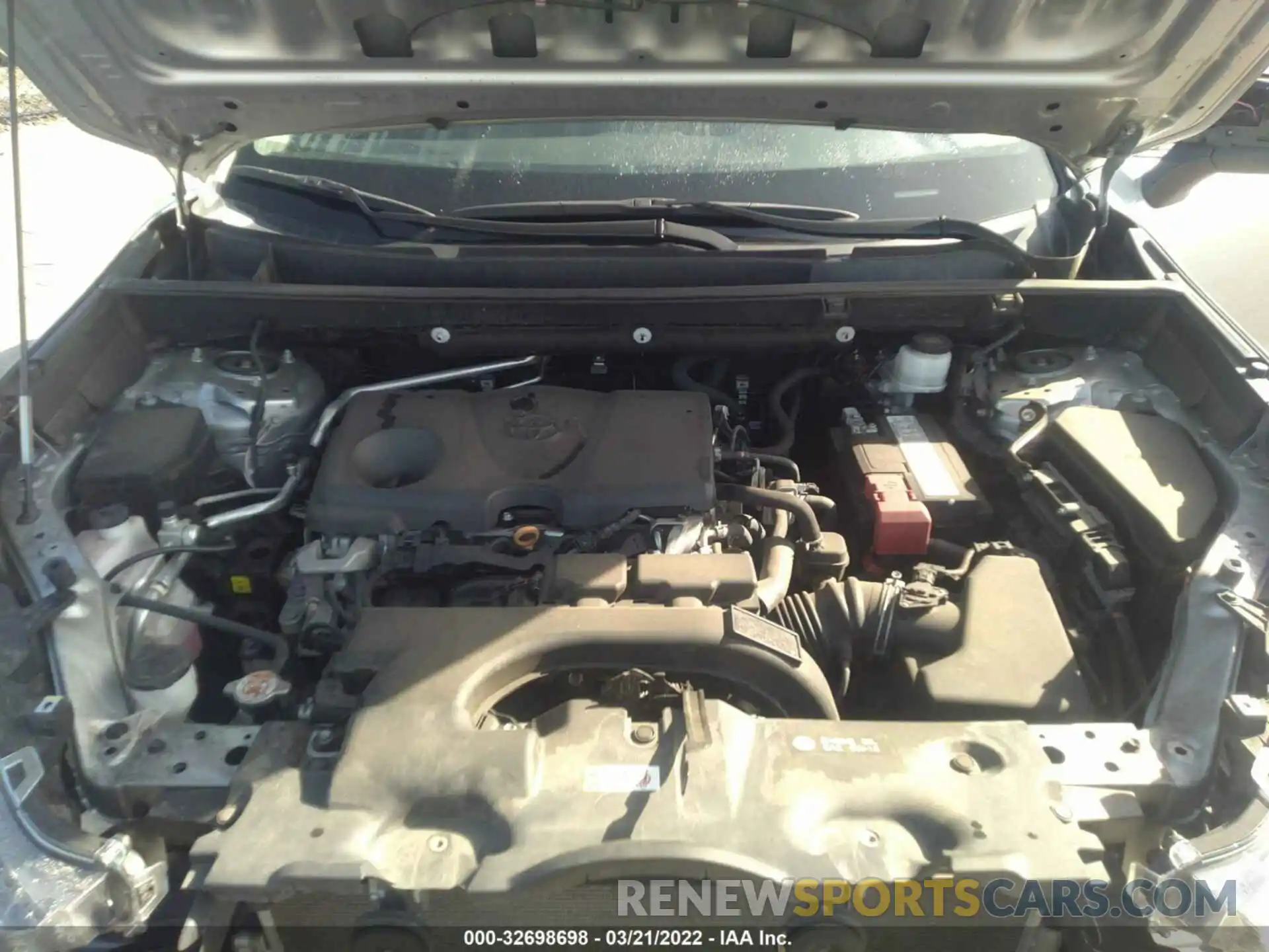 10 Фотография поврежденного автомобиля 2T3H1RFV6KW022591 TOYOTA RAV4 2019