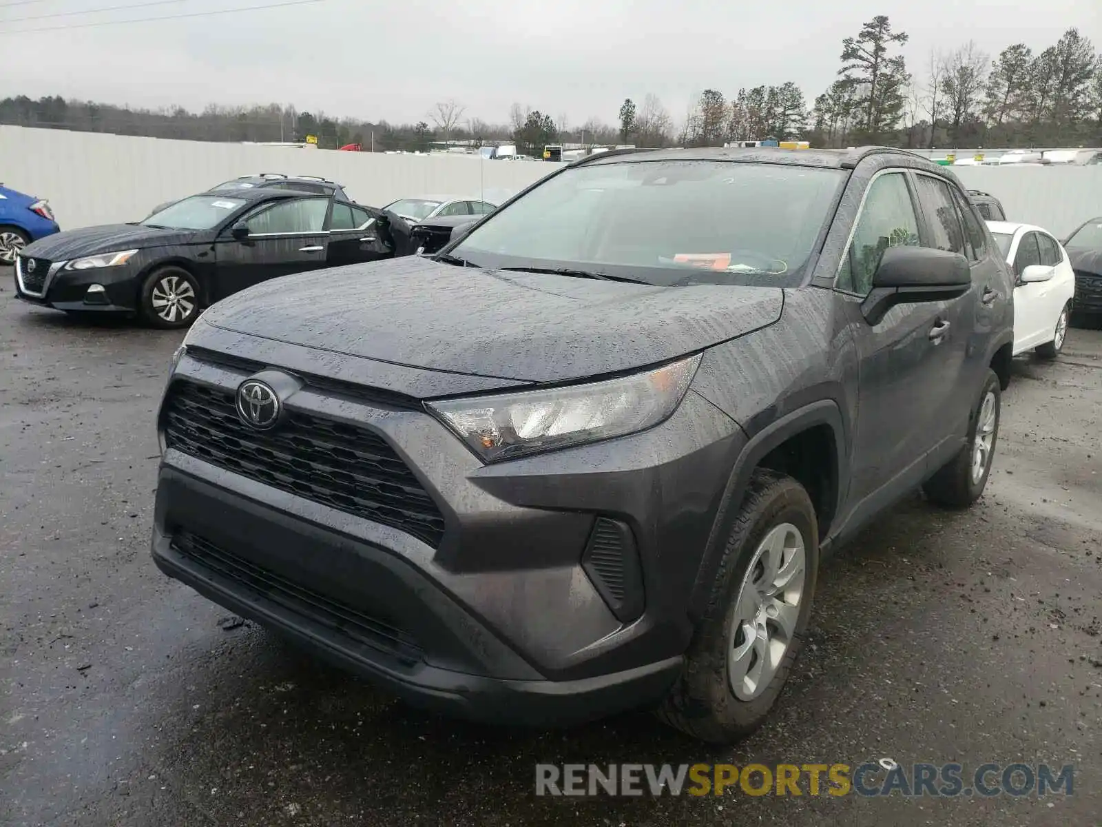 2 Фотография поврежденного автомобиля 2T3H1RFV6KW022980 TOYOTA RAV4 2019