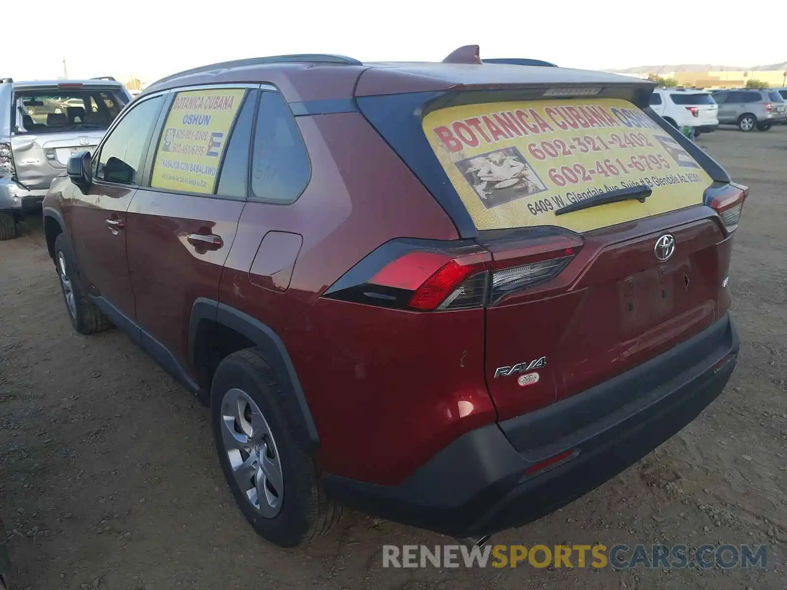 3 Photograph of a damaged car 2T3H1RFV6KW024759 TOYOTA RAV4 2019