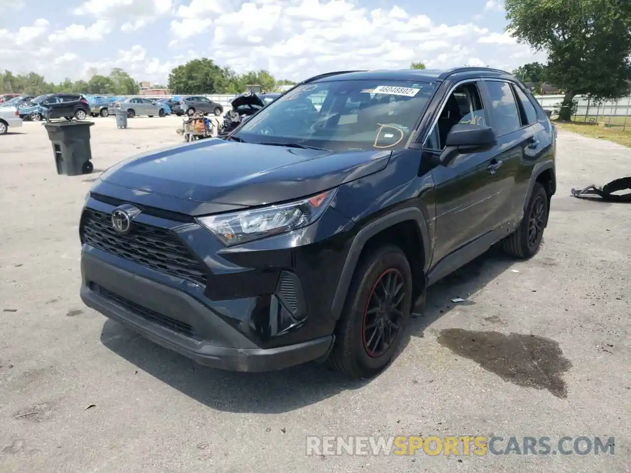 2 Фотография поврежденного автомобиля 2T3H1RFV6KW026205 TOYOTA RAV4 2019