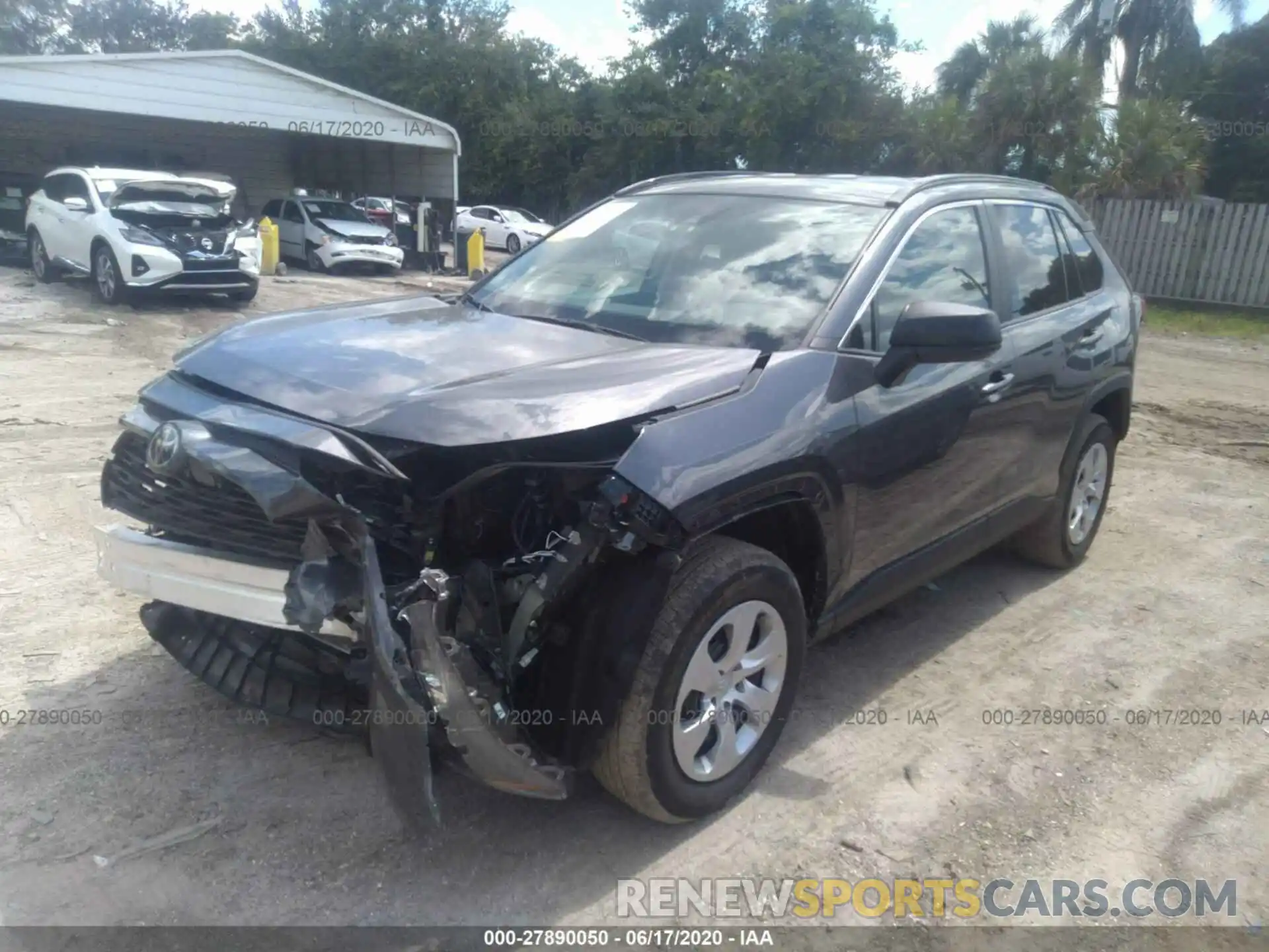 2 Photograph of a damaged car 2T3H1RFV6KW032926 TOYOTA RAV4 2019