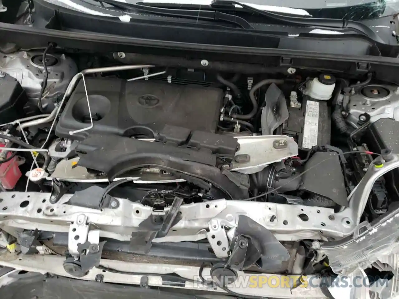 7 Фотография поврежденного автомобиля 2T3H1RFV6KW036233 TOYOTA RAV4 2019