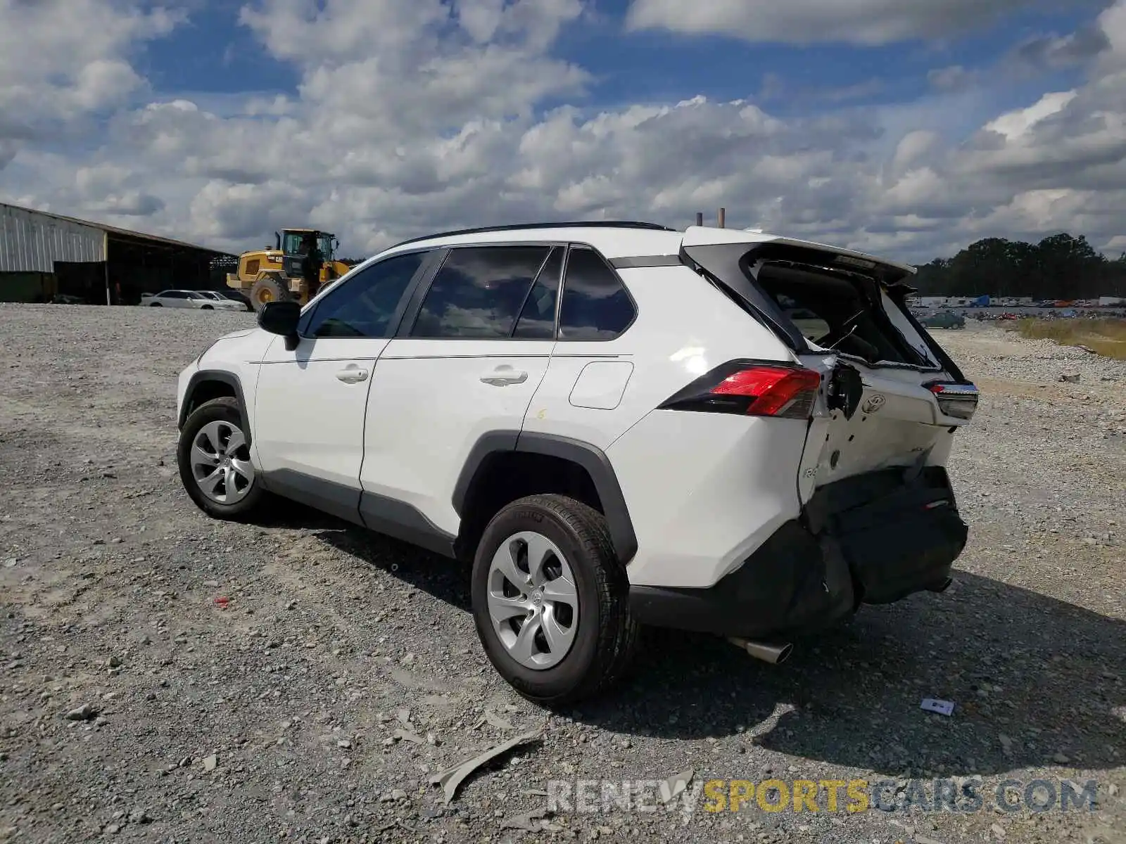 3 Photograph of a damaged car 2T3H1RFV6KW046583 TOYOTA RAV4 2019