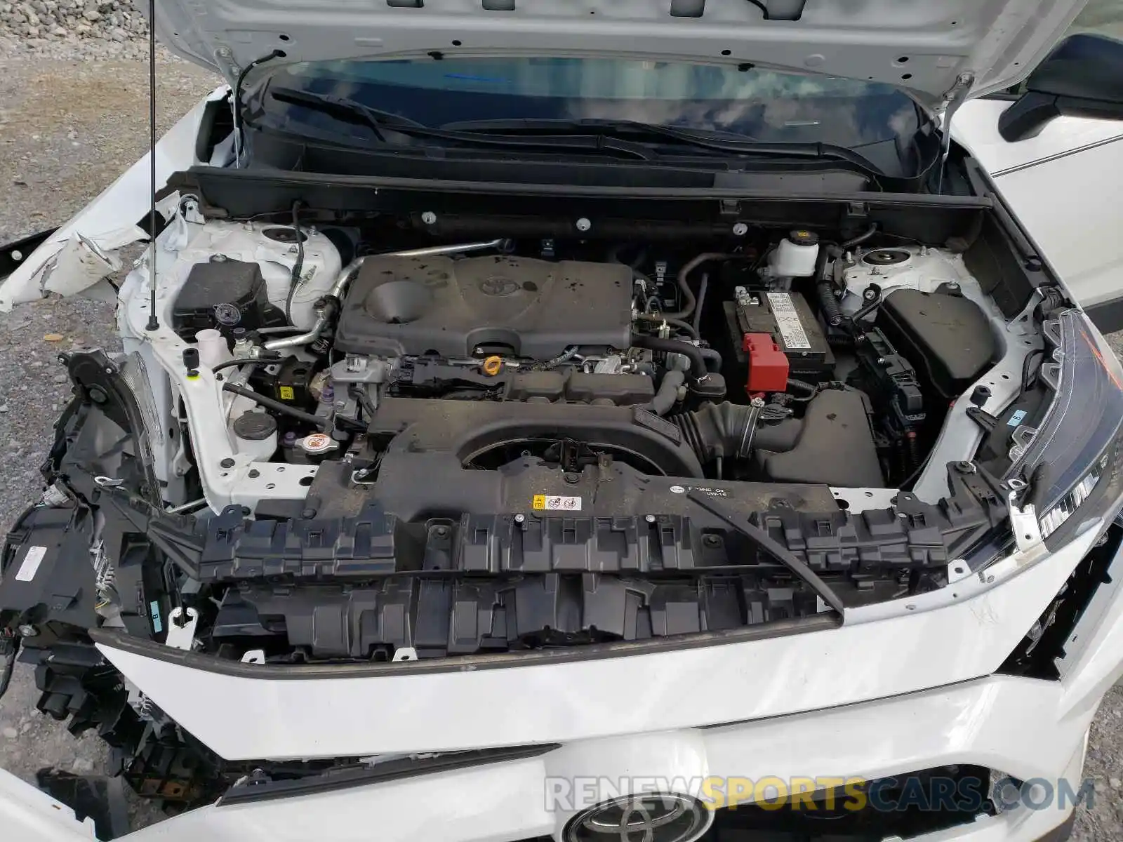 7 Photograph of a damaged car 2T3H1RFV6KW046583 TOYOTA RAV4 2019