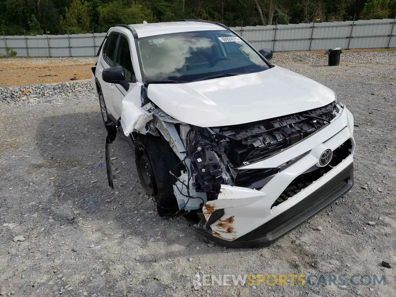 9 Photograph of a damaged car 2T3H1RFV6KW046583 TOYOTA RAV4 2019