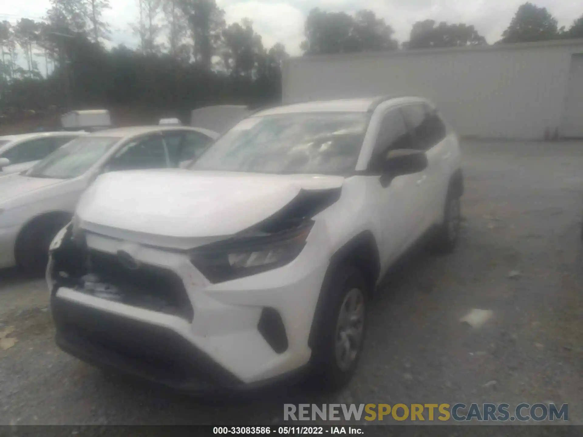 2 Photograph of a damaged car 2T3H1RFV6KW047068 TOYOTA RAV4 2019