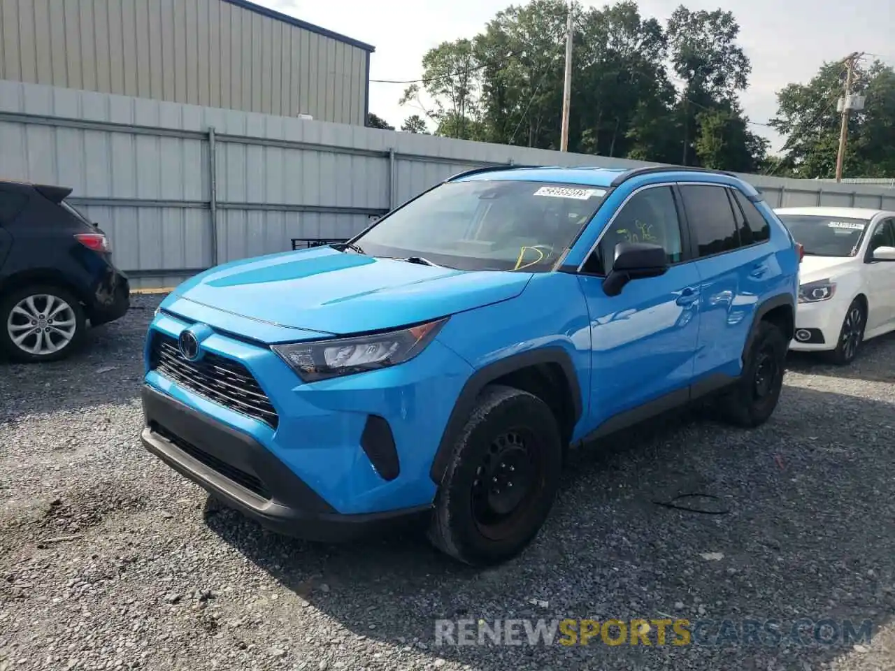 2 Фотография поврежденного автомобиля 2T3H1RFV6KW047443 TOYOTA RAV4 2019