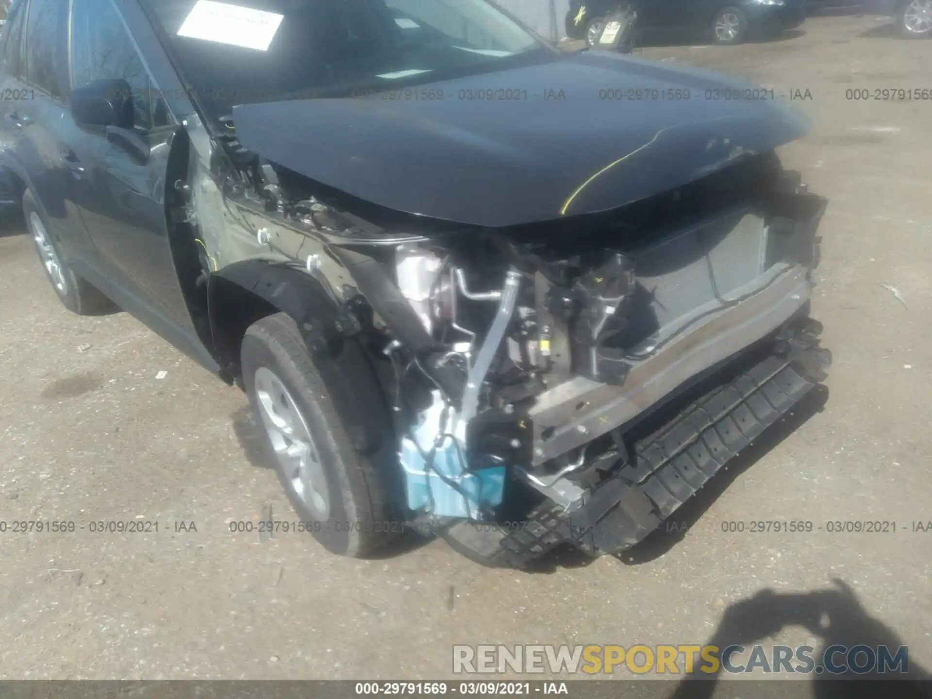 6 Photograph of a damaged car 2T3H1RFV6KW048592 TOYOTA RAV4 2019