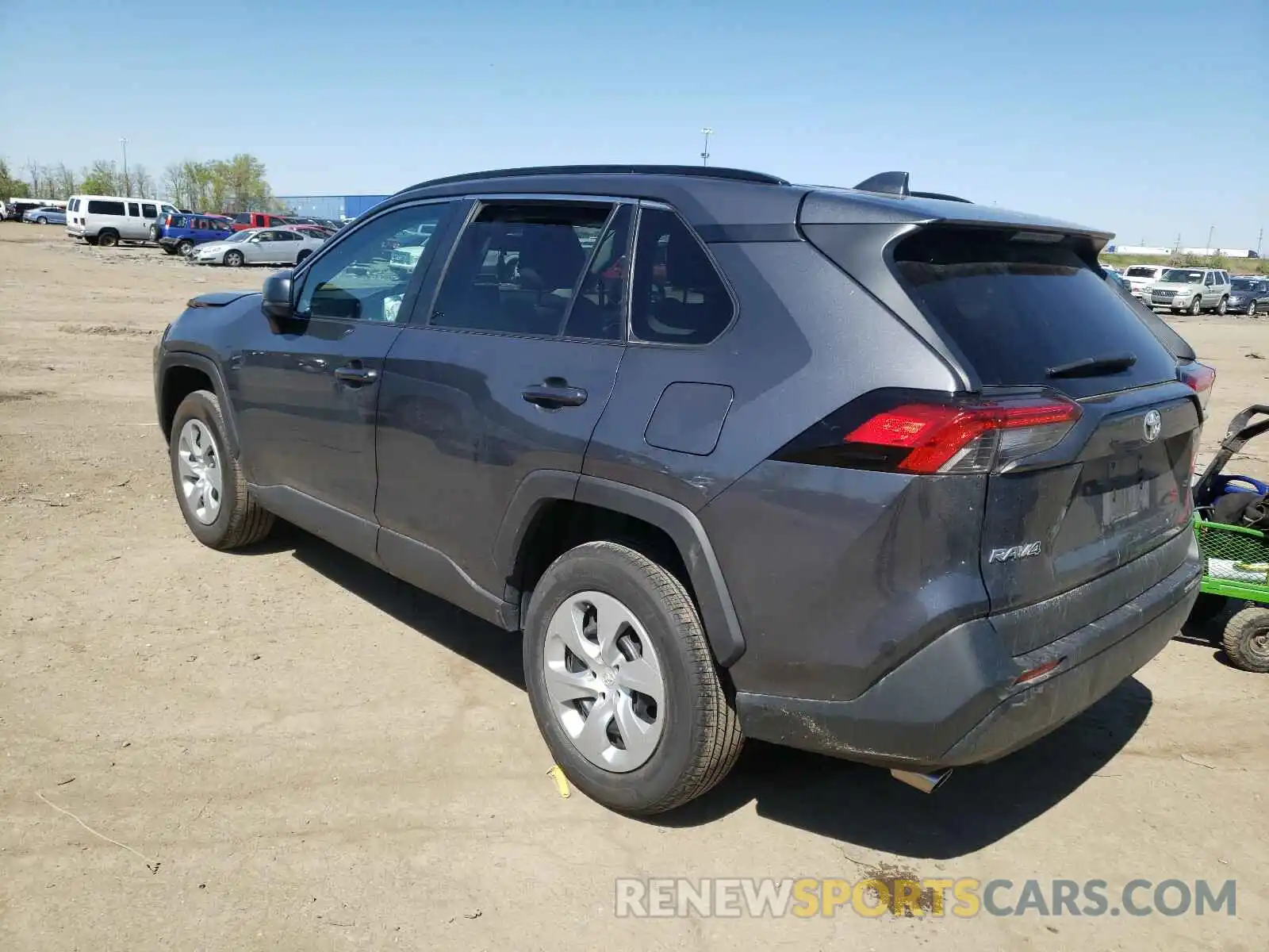 3 Фотография поврежденного автомобиля 2T3H1RFV6KW052139 TOYOTA RAV4 2019