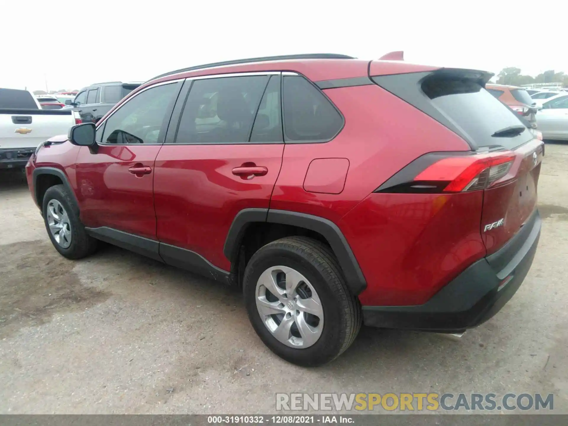 3 Фотография поврежденного автомобиля 2T3H1RFV6KW056742 TOYOTA RAV4 2019