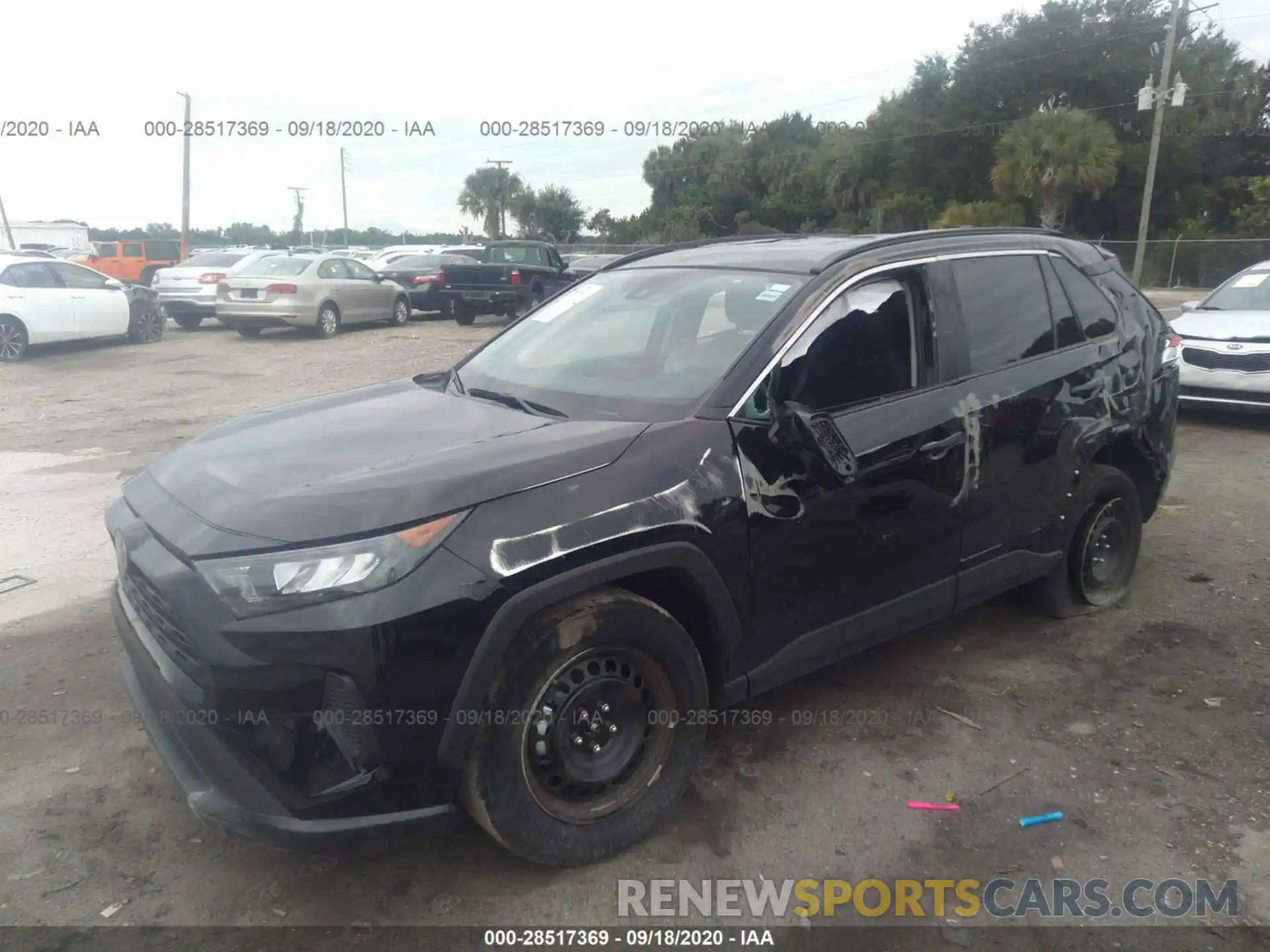 2 Photograph of a damaged car 2T3H1RFV6KW056921 TOYOTA RAV4 2019