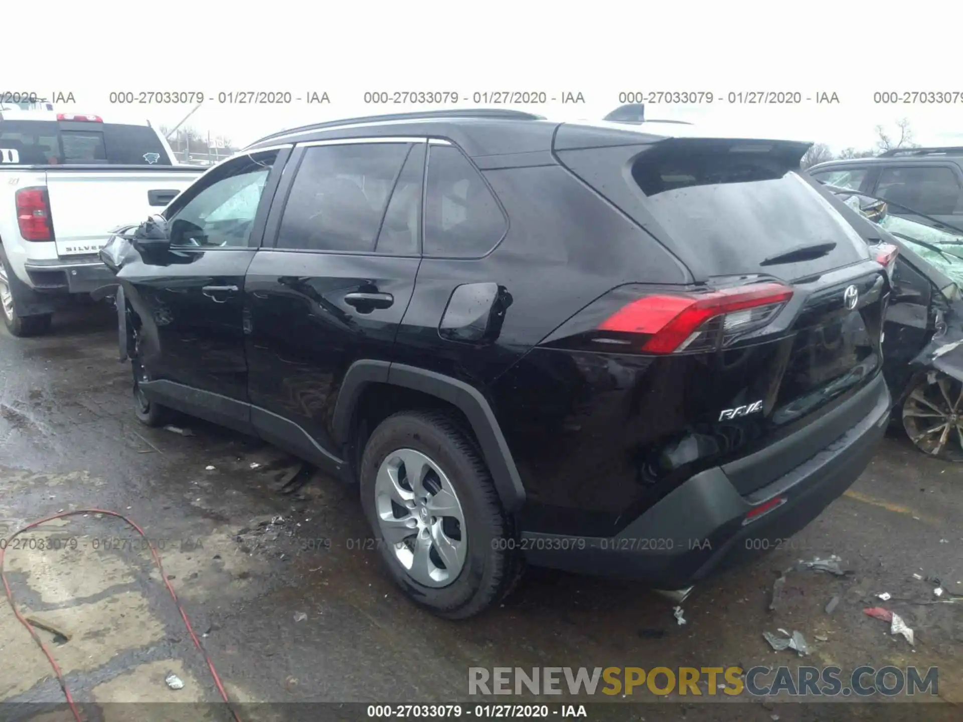 3 Фотография поврежденного автомобиля 2T3H1RFV7KC006417 TOYOTA RAV4 2019