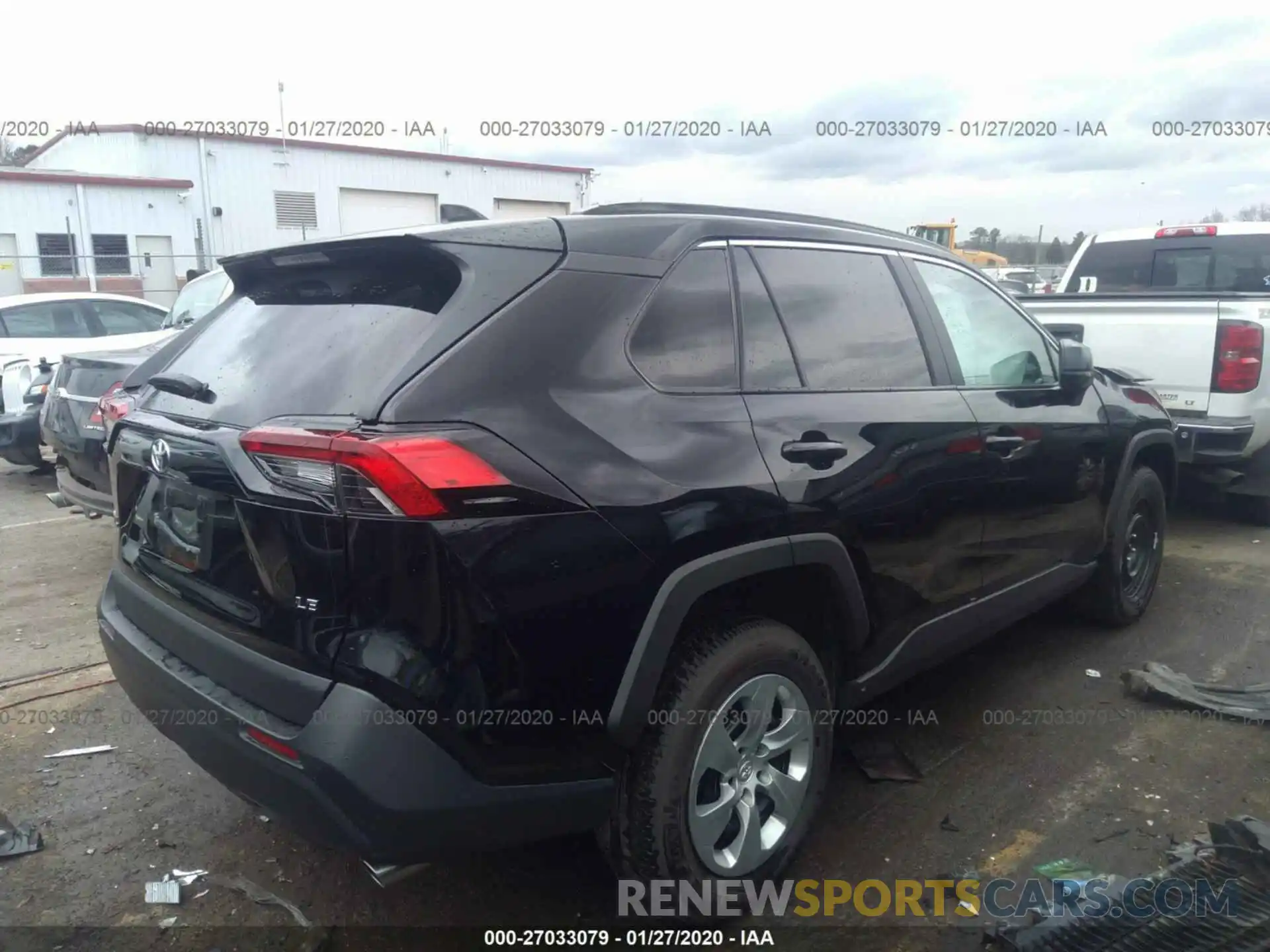 4 Фотография поврежденного автомобиля 2T3H1RFV7KC006417 TOYOTA RAV4 2019