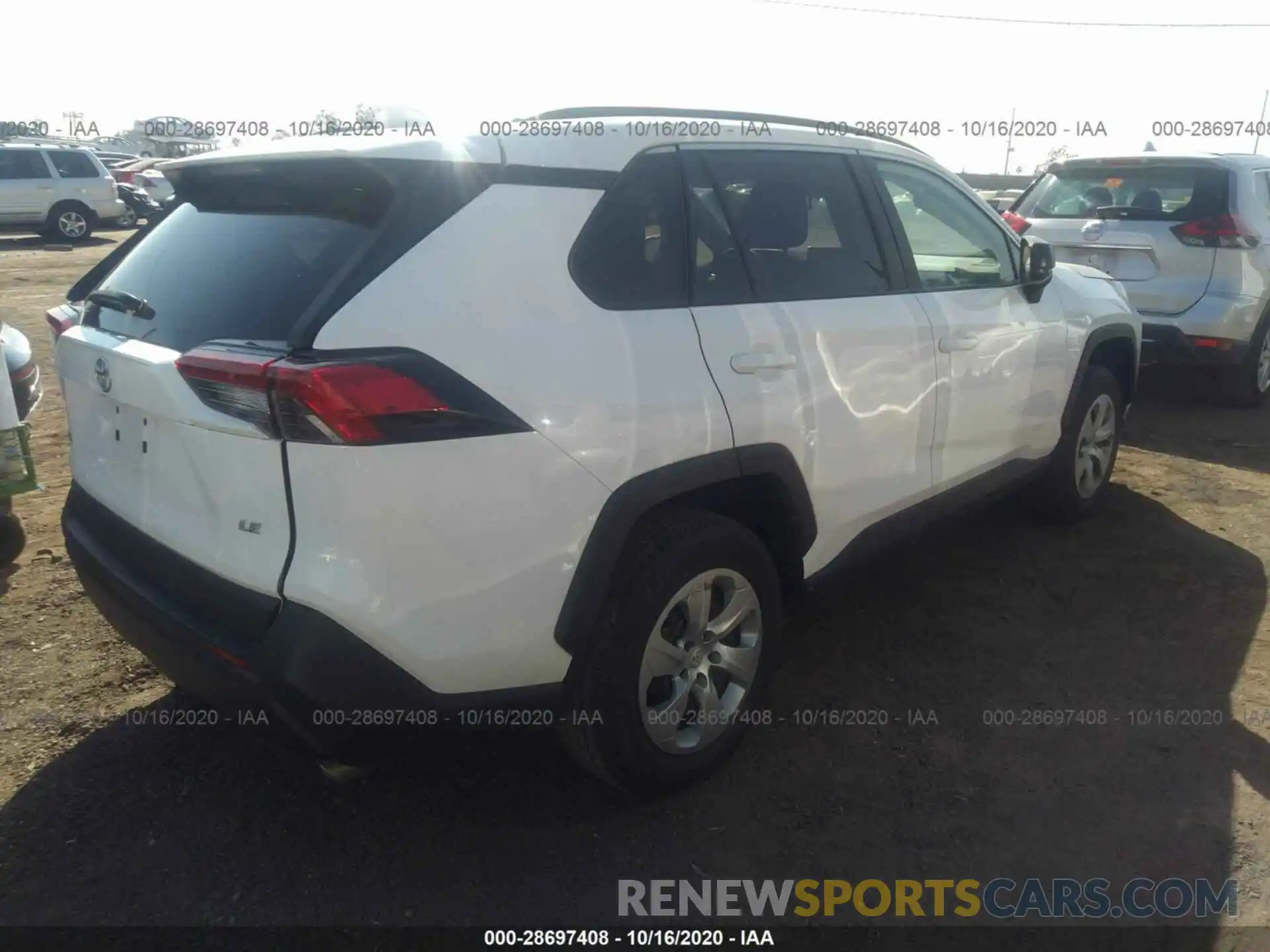 4 Фотография поврежденного автомобиля 2T3H1RFV7KC006868 TOYOTA RAV4 2019