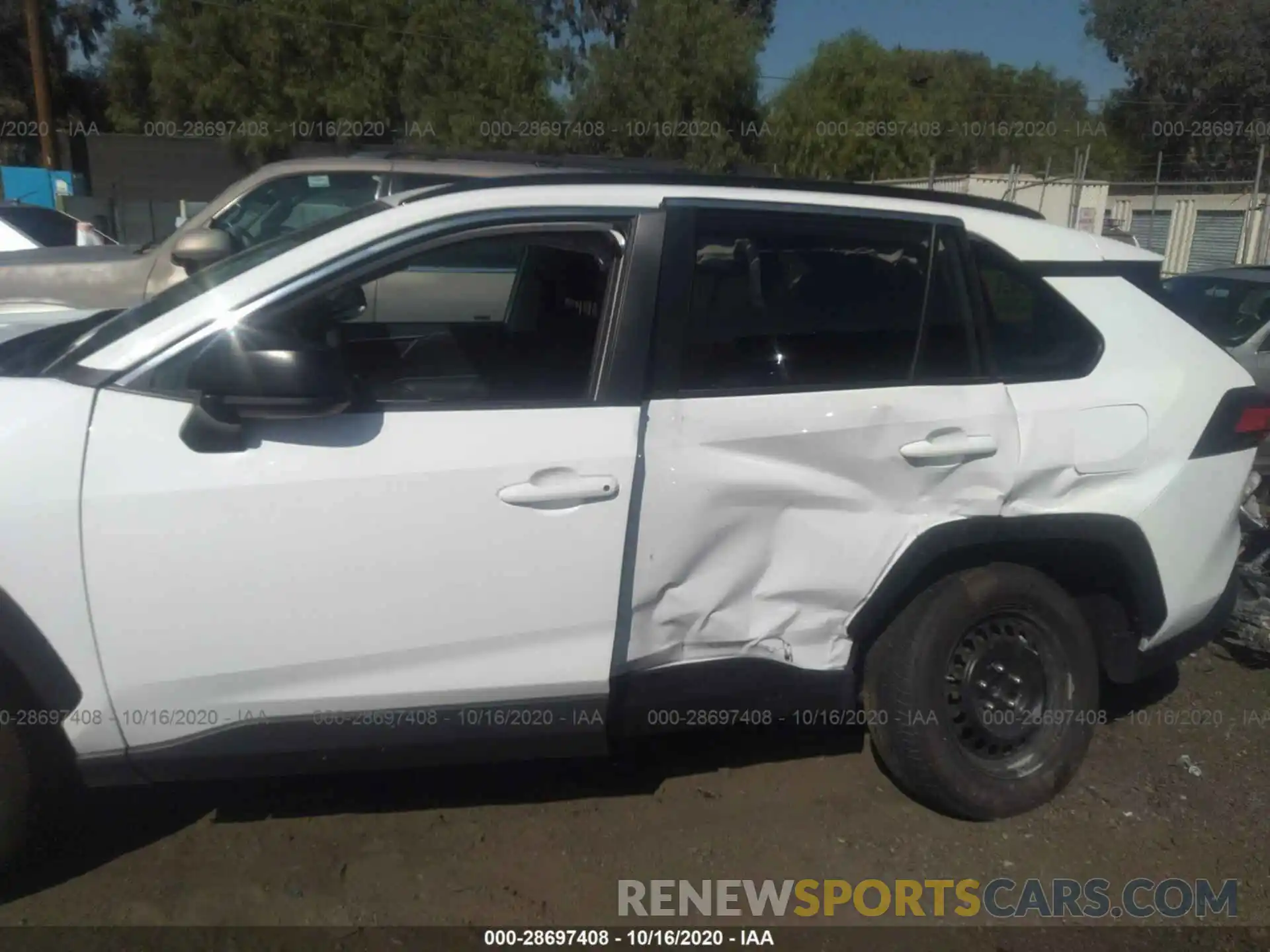 6 Фотография поврежденного автомобиля 2T3H1RFV7KC006868 TOYOTA RAV4 2019