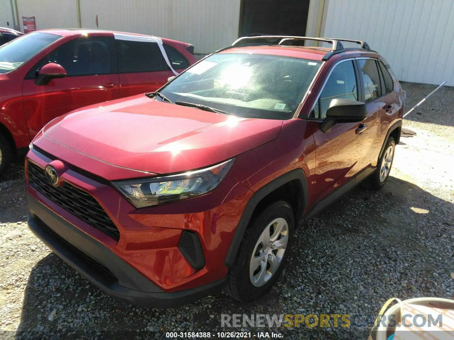 2 Фотография поврежденного автомобиля 2T3H1RFV7KC010385 TOYOTA RAV4 2019