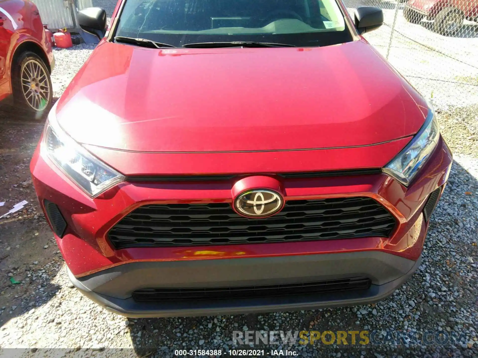 6 Фотография поврежденного автомобиля 2T3H1RFV7KC010385 TOYOTA RAV4 2019