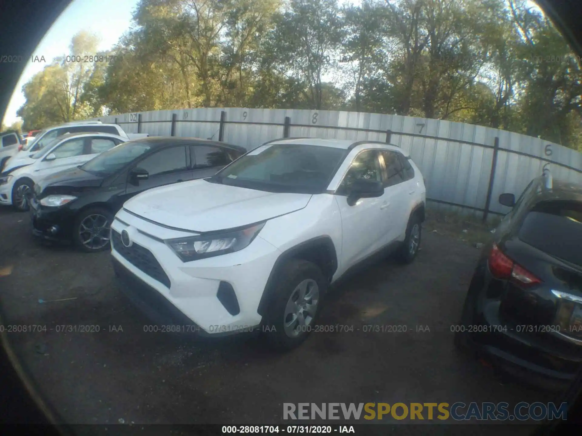 2 Фотография поврежденного автомобиля 2T3H1RFV7KC016963 TOYOTA RAV4 2019