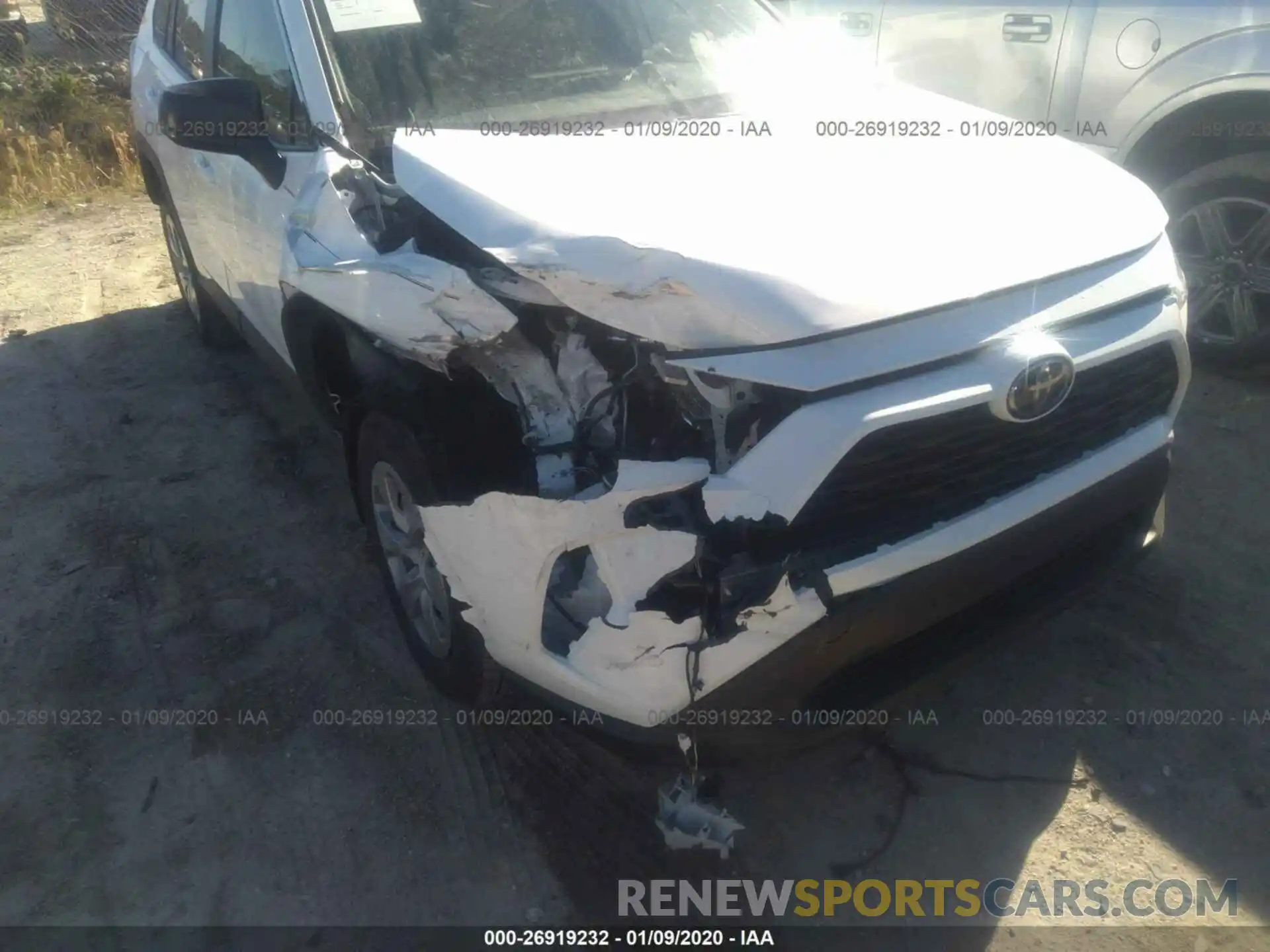 6 Фотография поврежденного автомобиля 2T3H1RFV7KC017921 TOYOTA RAV4 2019
