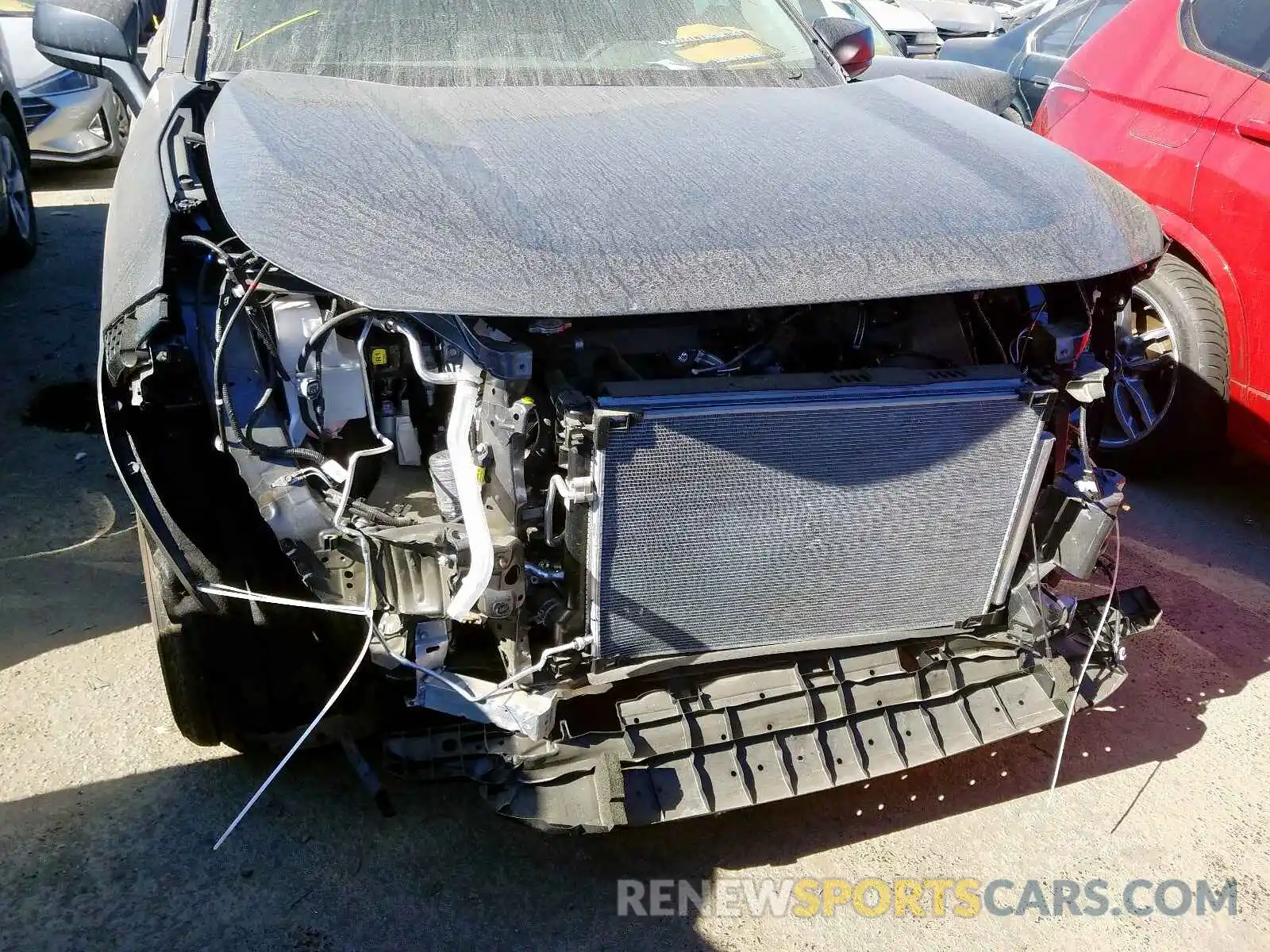 9 Photograph of a damaged car 2T3H1RFV7KC020964 TOYOTA RAV4 2019