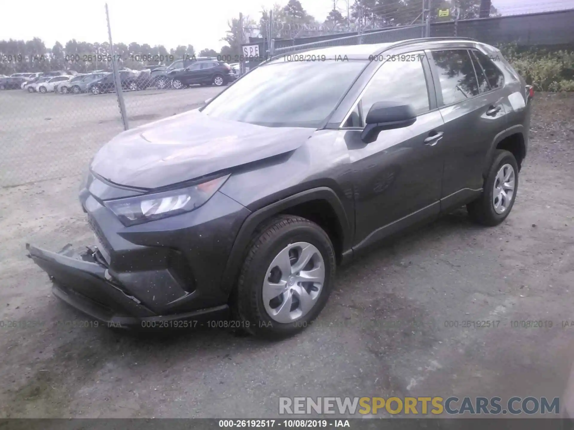 2 Фотография поврежденного автомобиля 2T3H1RFV7KC023492 TOYOTA RAV4 2019