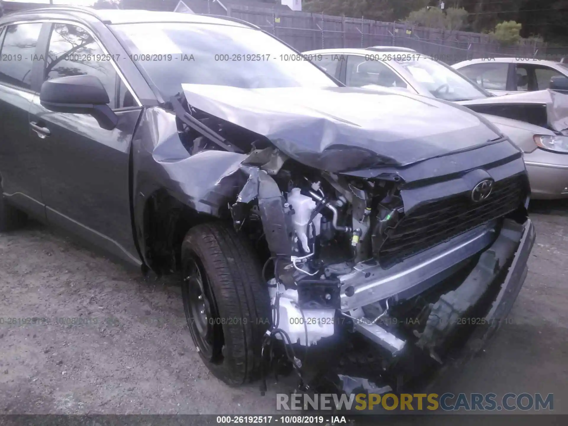 6 Photograph of a damaged car 2T3H1RFV7KC023492 TOYOTA RAV4 2019