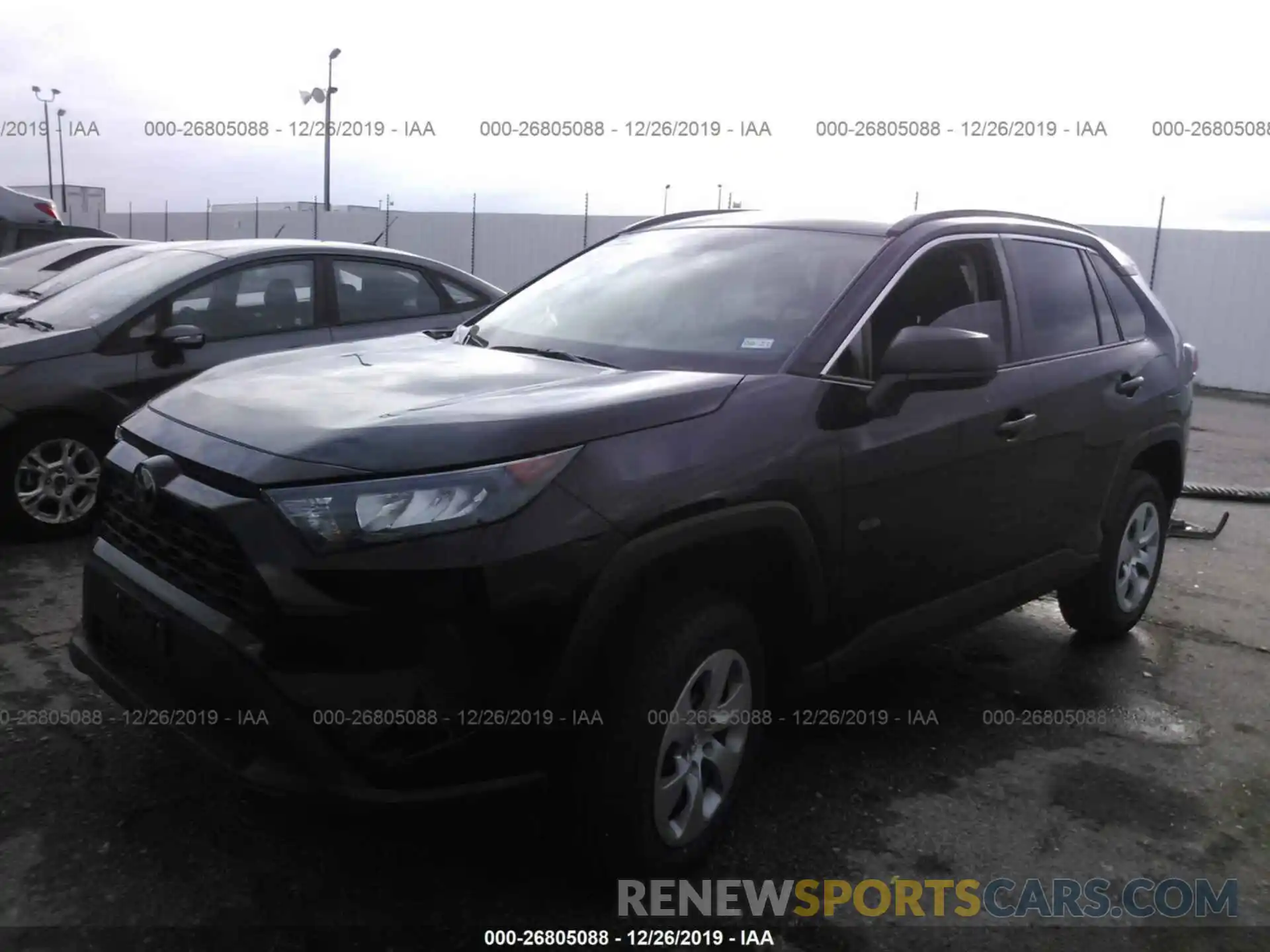 2 Фотография поврежденного автомобиля 2T3H1RFV7KC030152 TOYOTA RAV4 2019