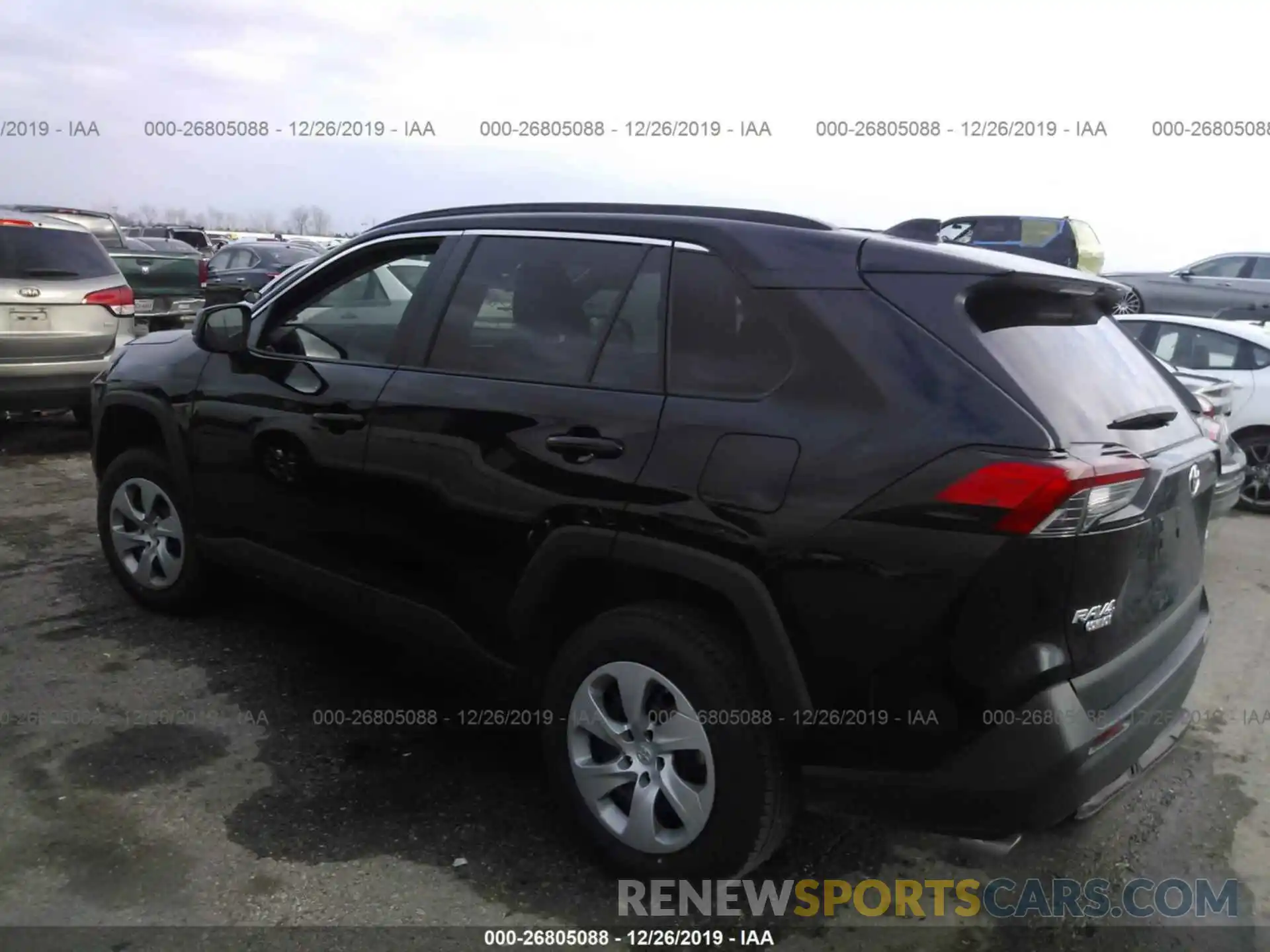 3 Photograph of a damaged car 2T3H1RFV7KC030152 TOYOTA RAV4 2019