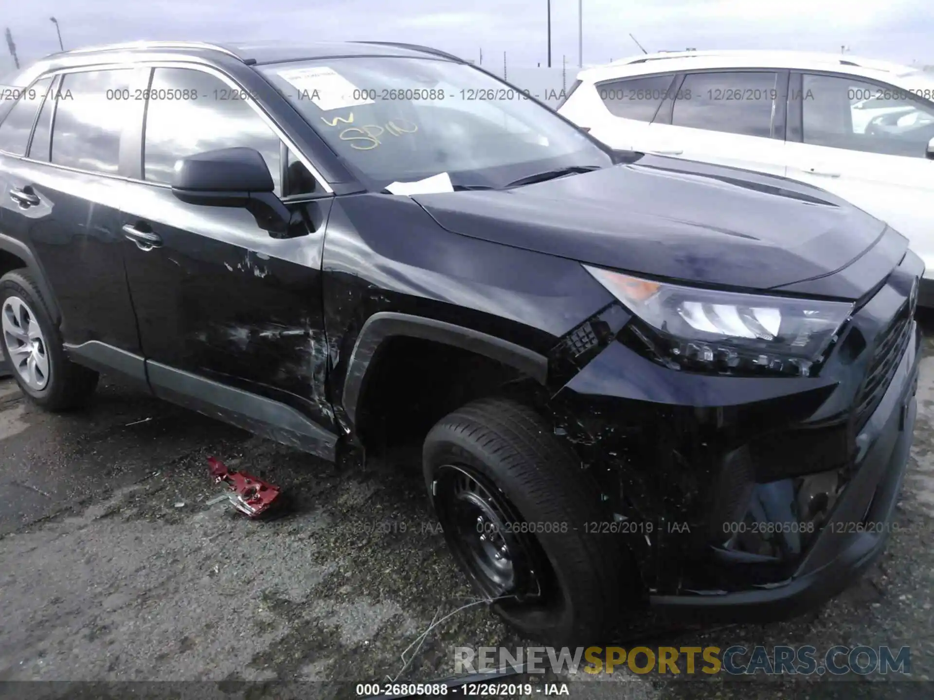 6 Фотография поврежденного автомобиля 2T3H1RFV7KC030152 TOYOTA RAV4 2019