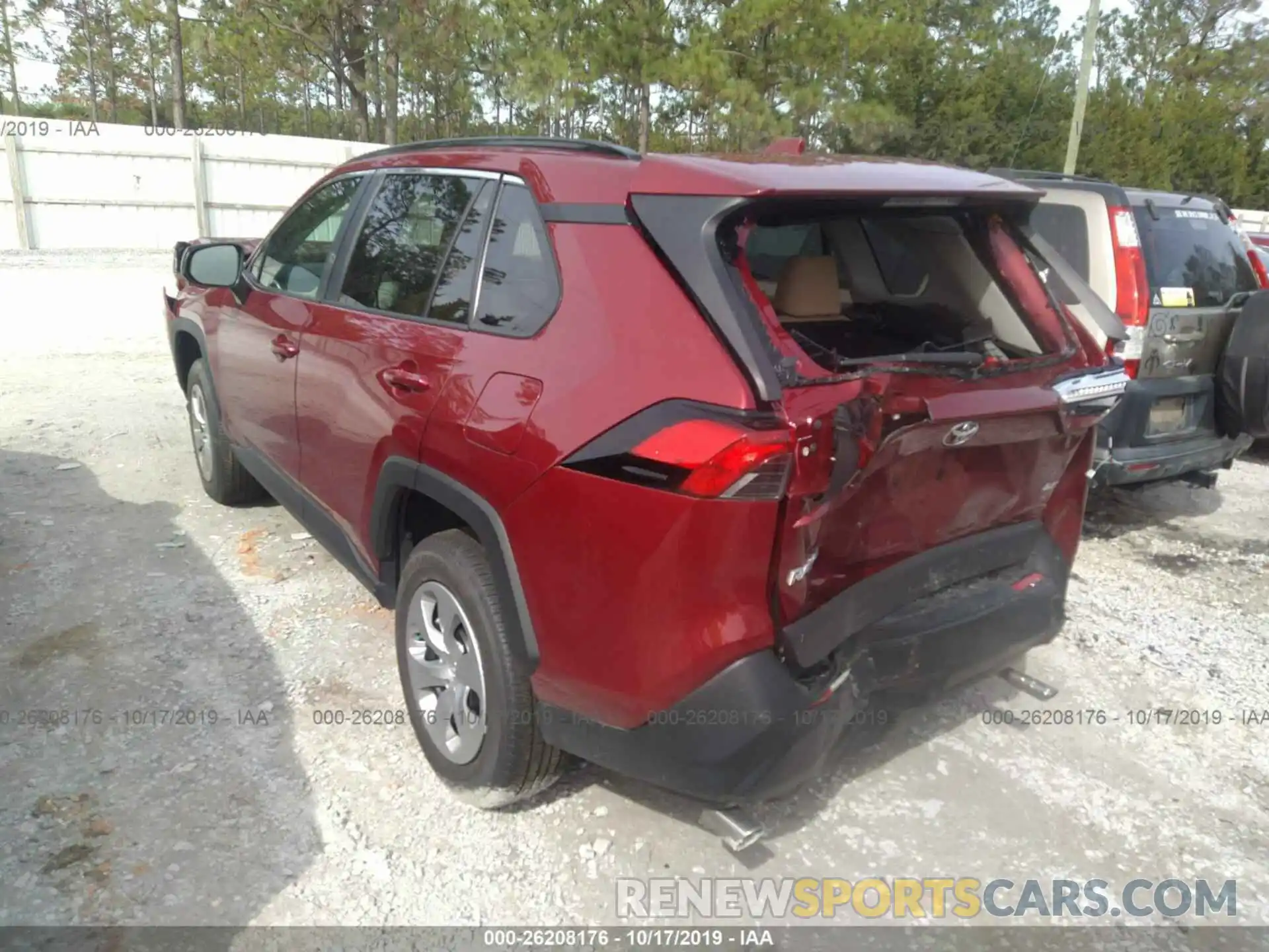 3 Photograph of a damaged car 2T3H1RFV7KW001202 TOYOTA RAV4 2019