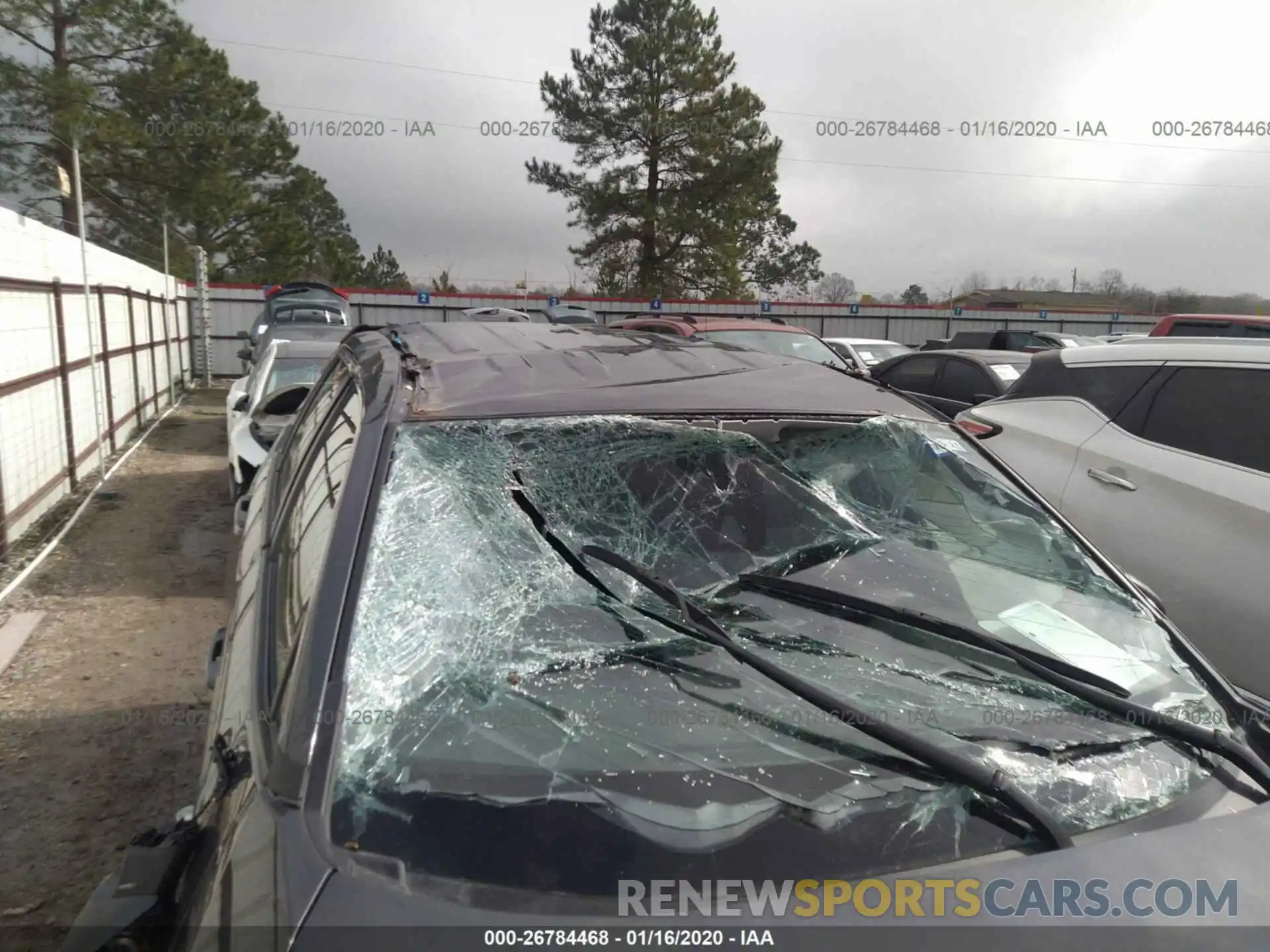 6 Photograph of a damaged car 2T3H1RFV7KW003211 TOYOTA RAV4 2019